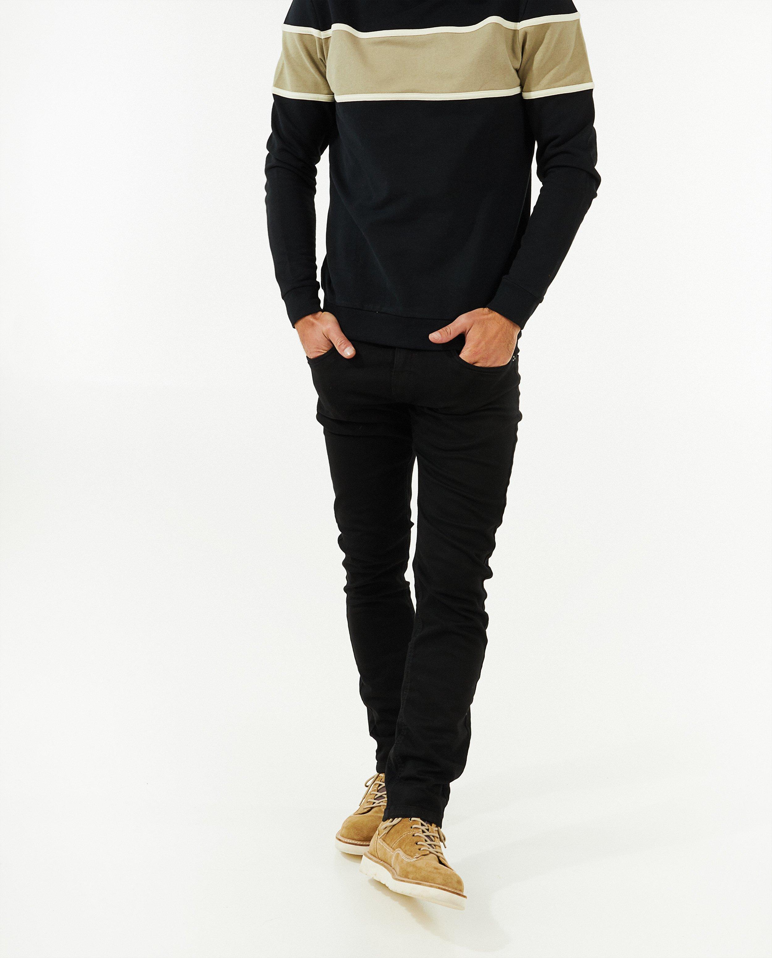 Pantalons - Pantalon vert, slim fit