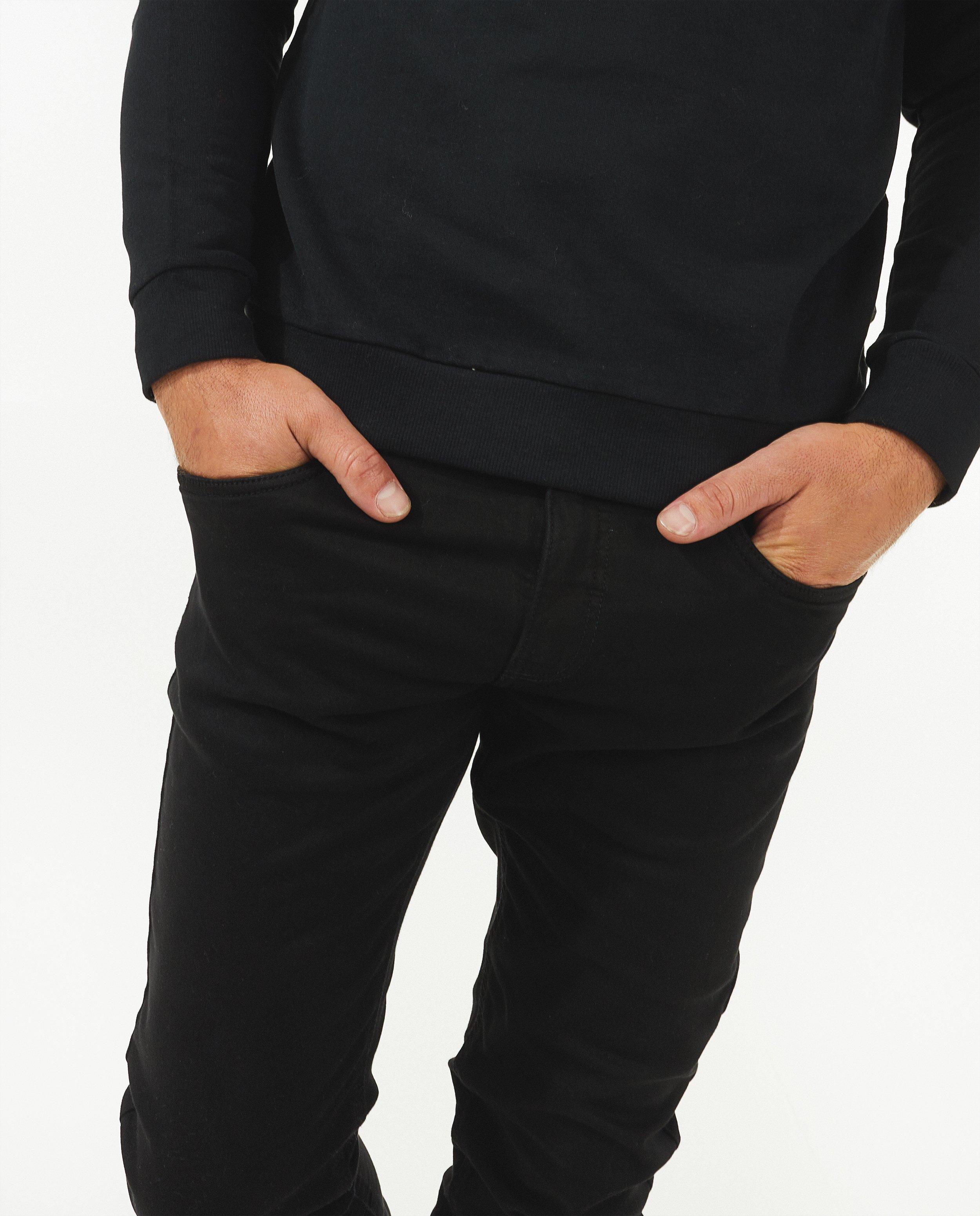 Pantalons - Pantalon vert, slim fit
