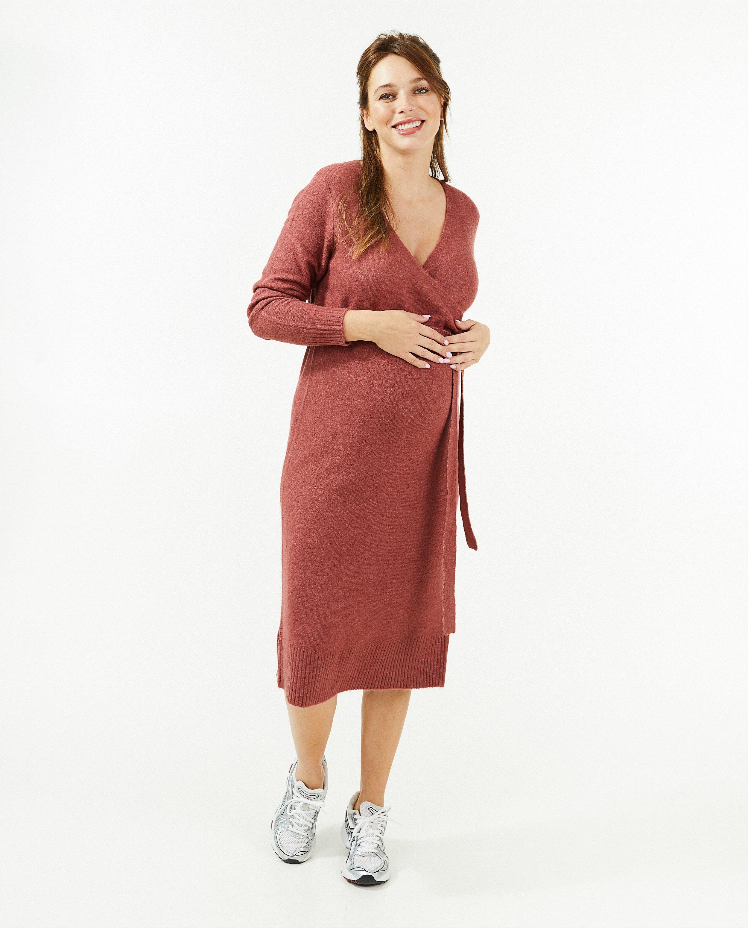 Donkerroze jurk sale