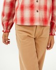 Jeans - Pantalon en coton bio, coupe à jambes larges