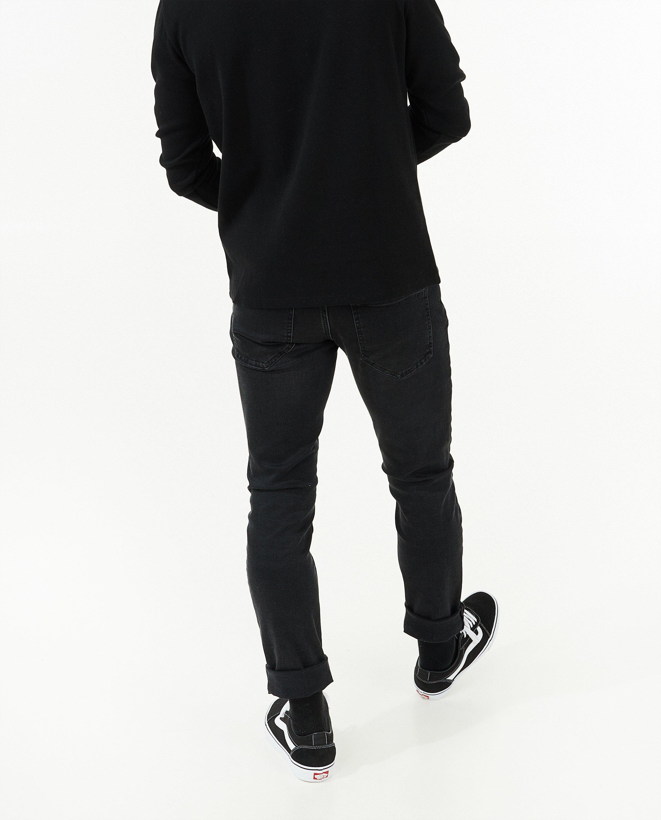 Jeans - Zwarte jeans, slim fit