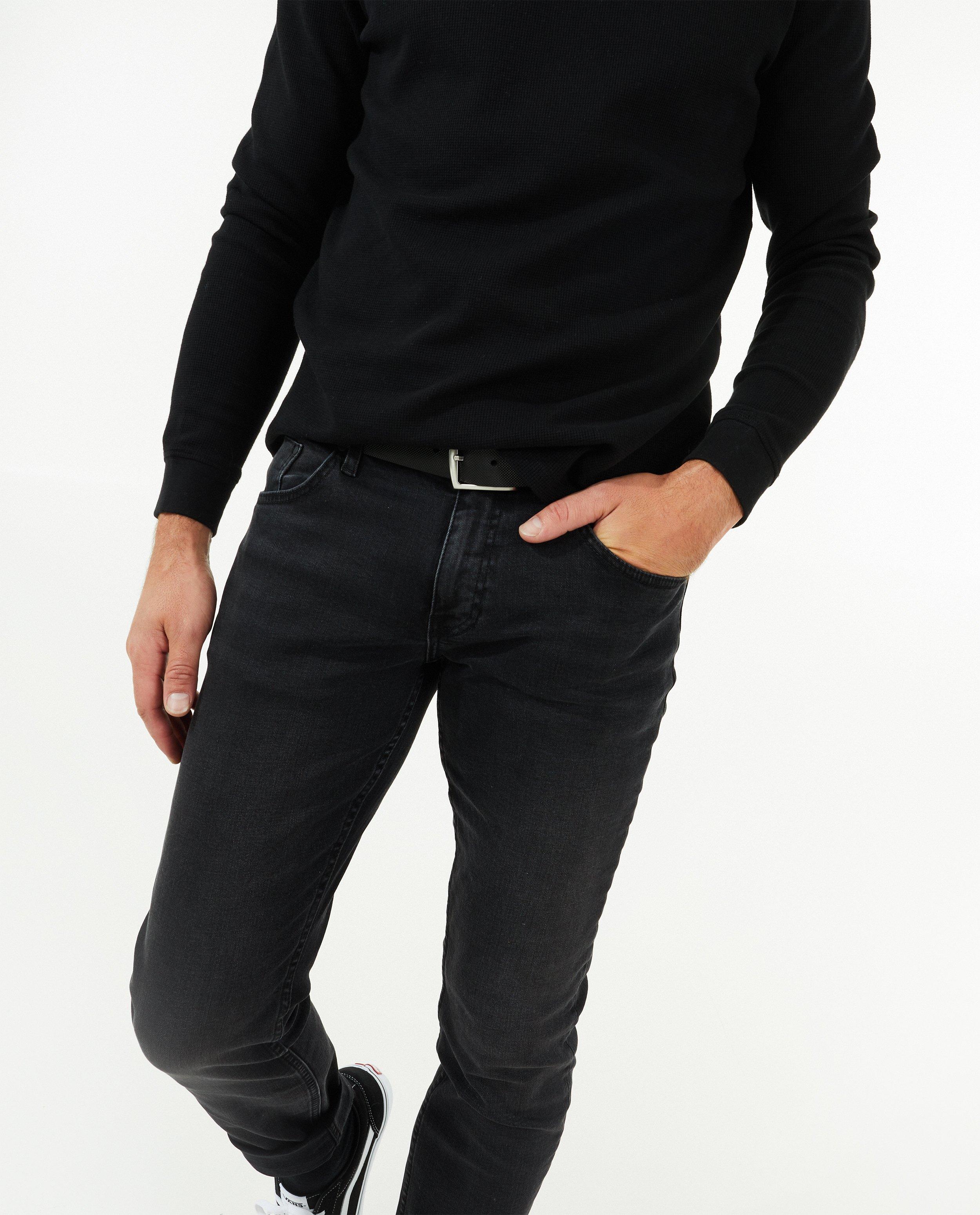 Jeans - Zwarte jeans, slim fit