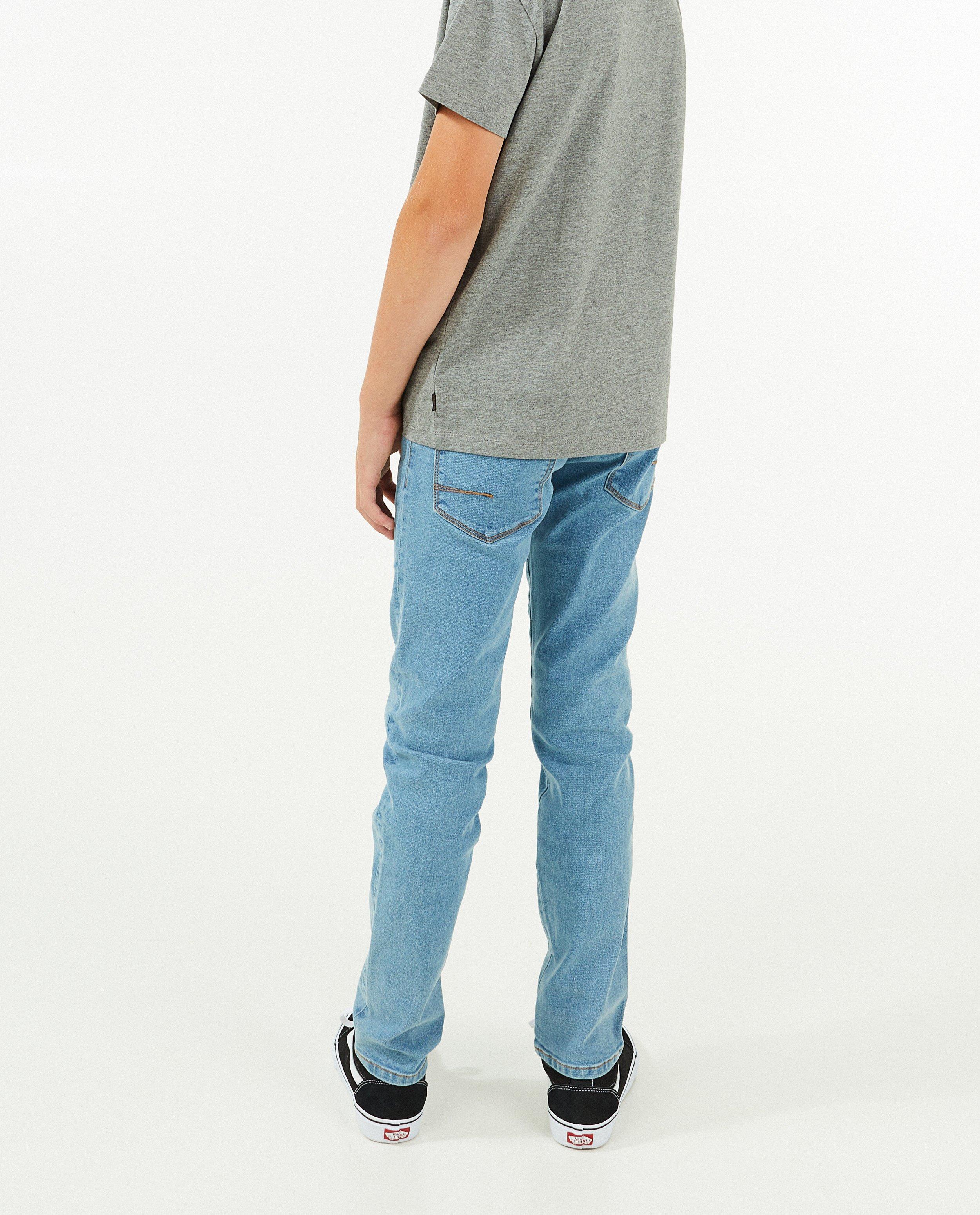 Jeans - Lichtblauwe jeans, straight fit