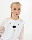 Pyjamas - Pyjama ours polaire blanc en fleece