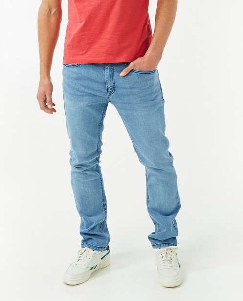 Jeans - Verwassen jeans in lichtblauw