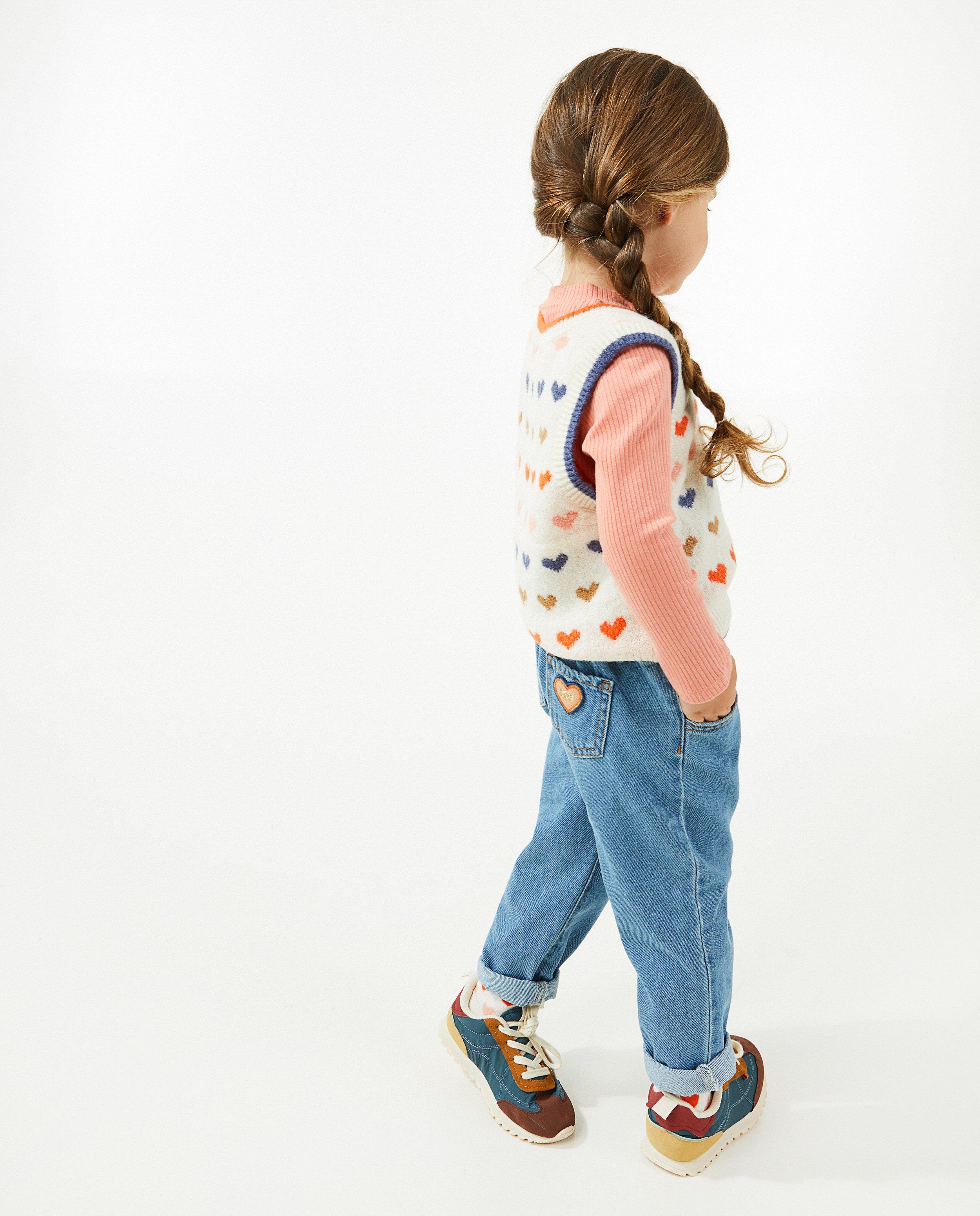 Jeans bleu, coupe slouchy - null - K3