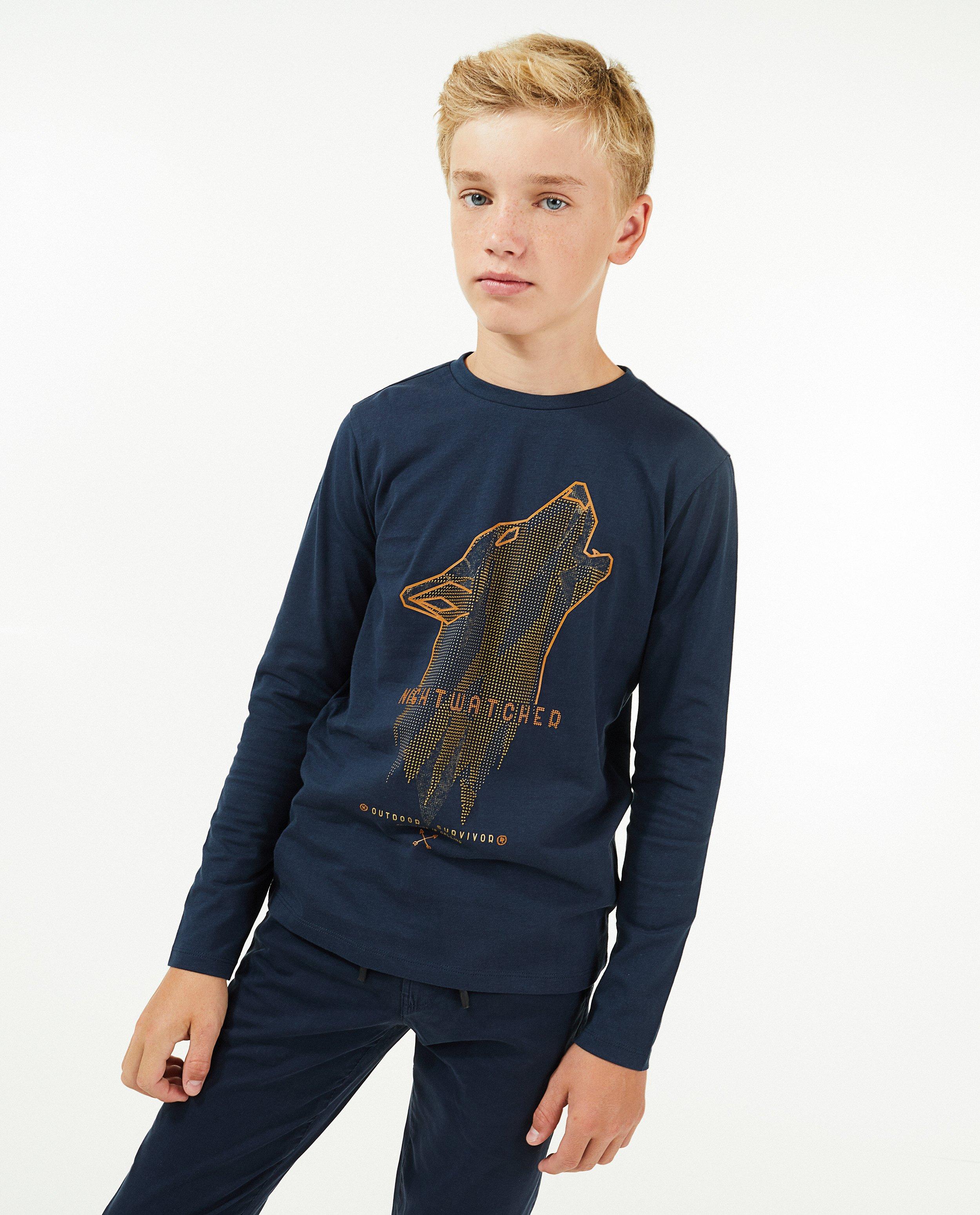 T-shirts - T-shirt imprimé à manches longues