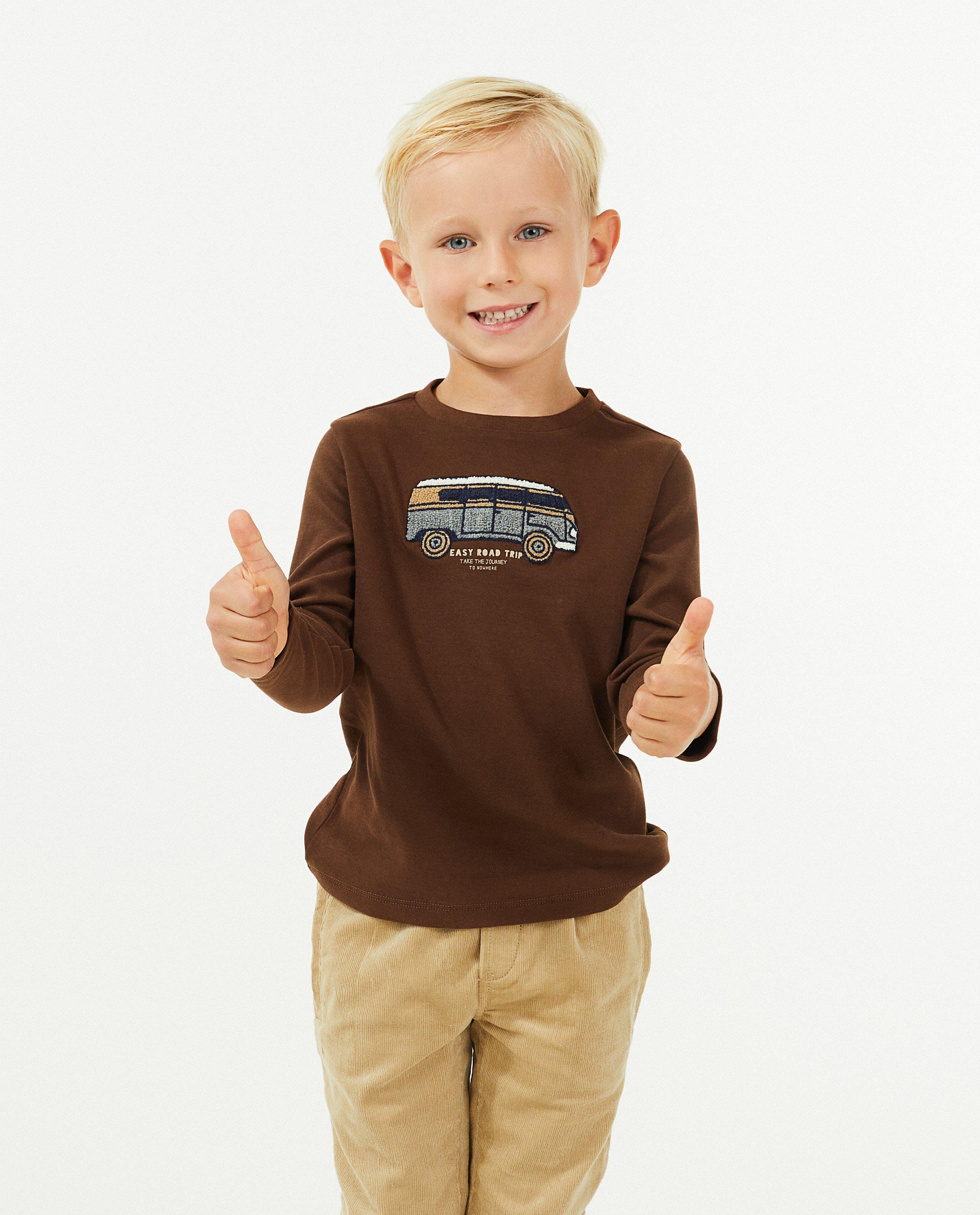 Longsleeve met print - Product Detail - donkerbruin - afbeelding nummer 2