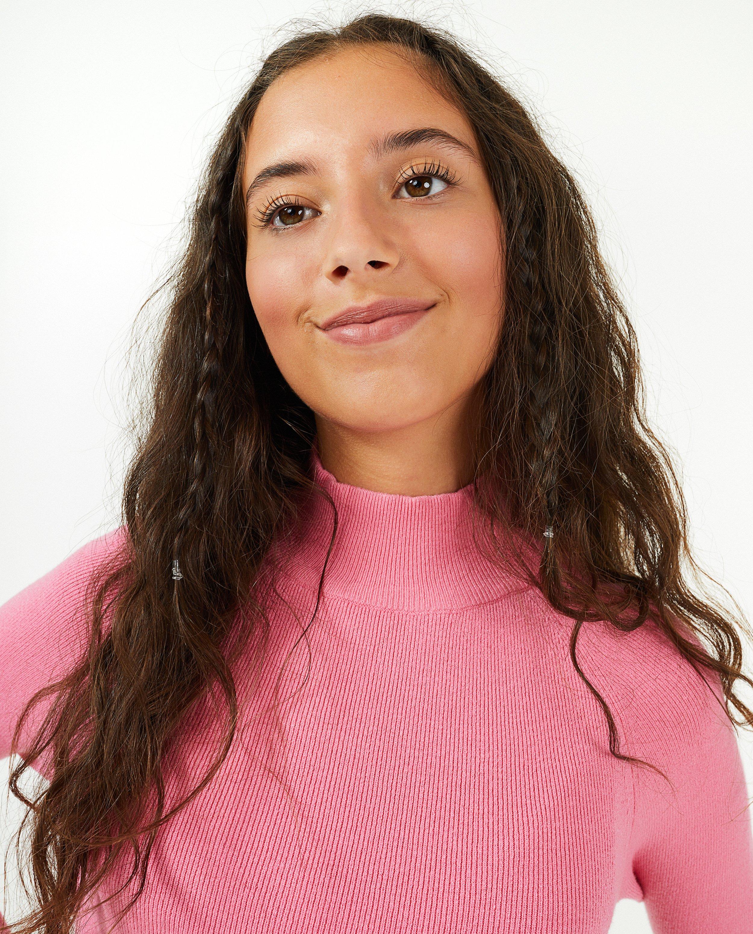 Truien - Roze coltrui