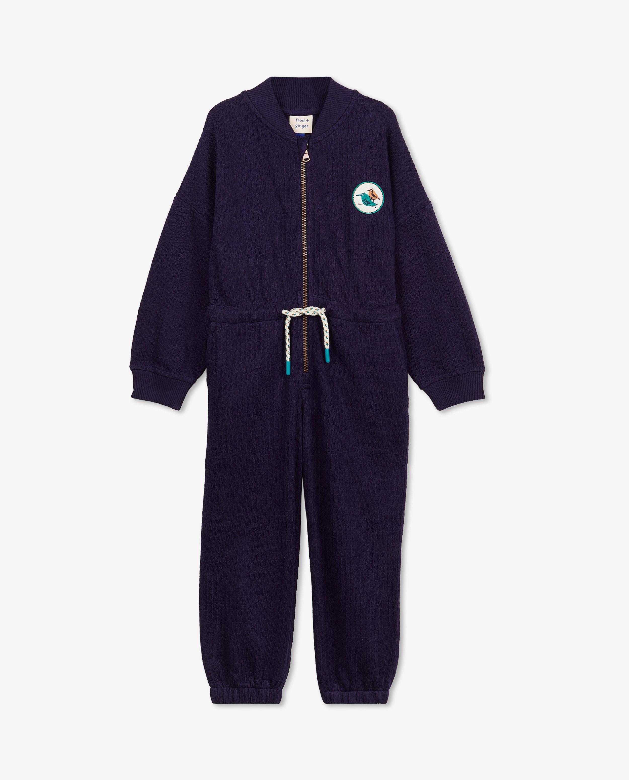 Jumpsuit - Donkerblauwe jumpsuit