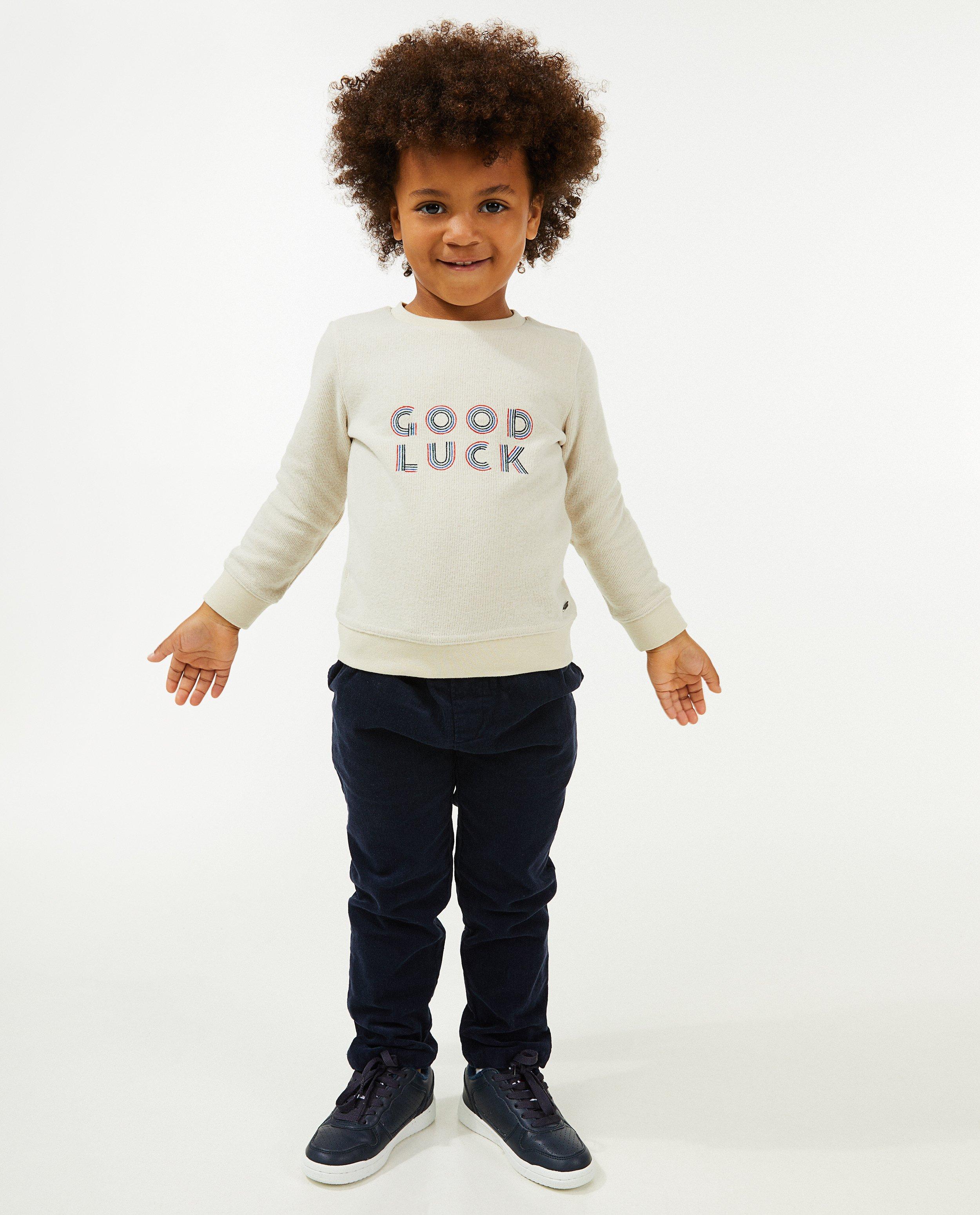 Sweater met opschrift - null - Hampton Bays