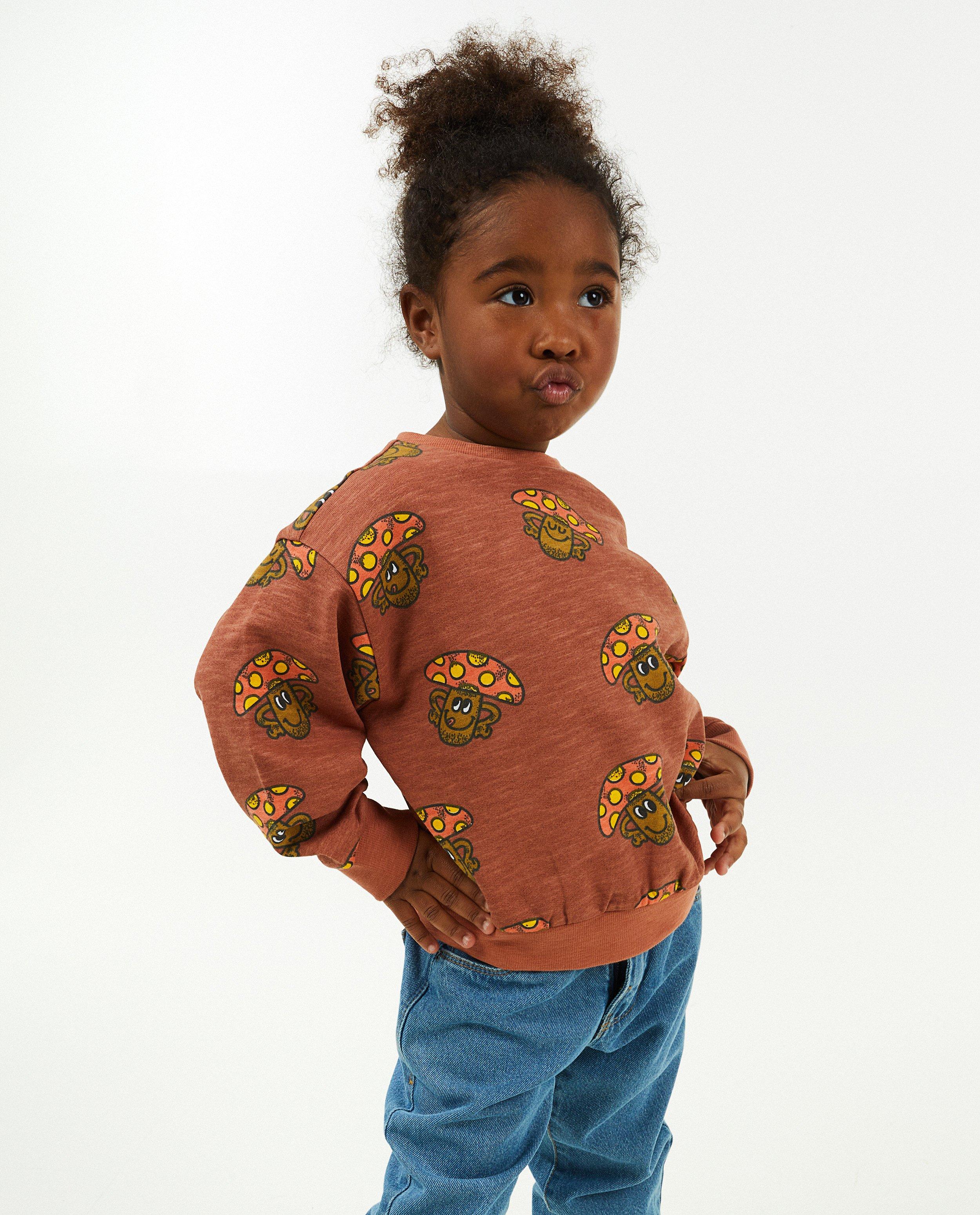 Sweaters - Sweater met paddenstoelprint