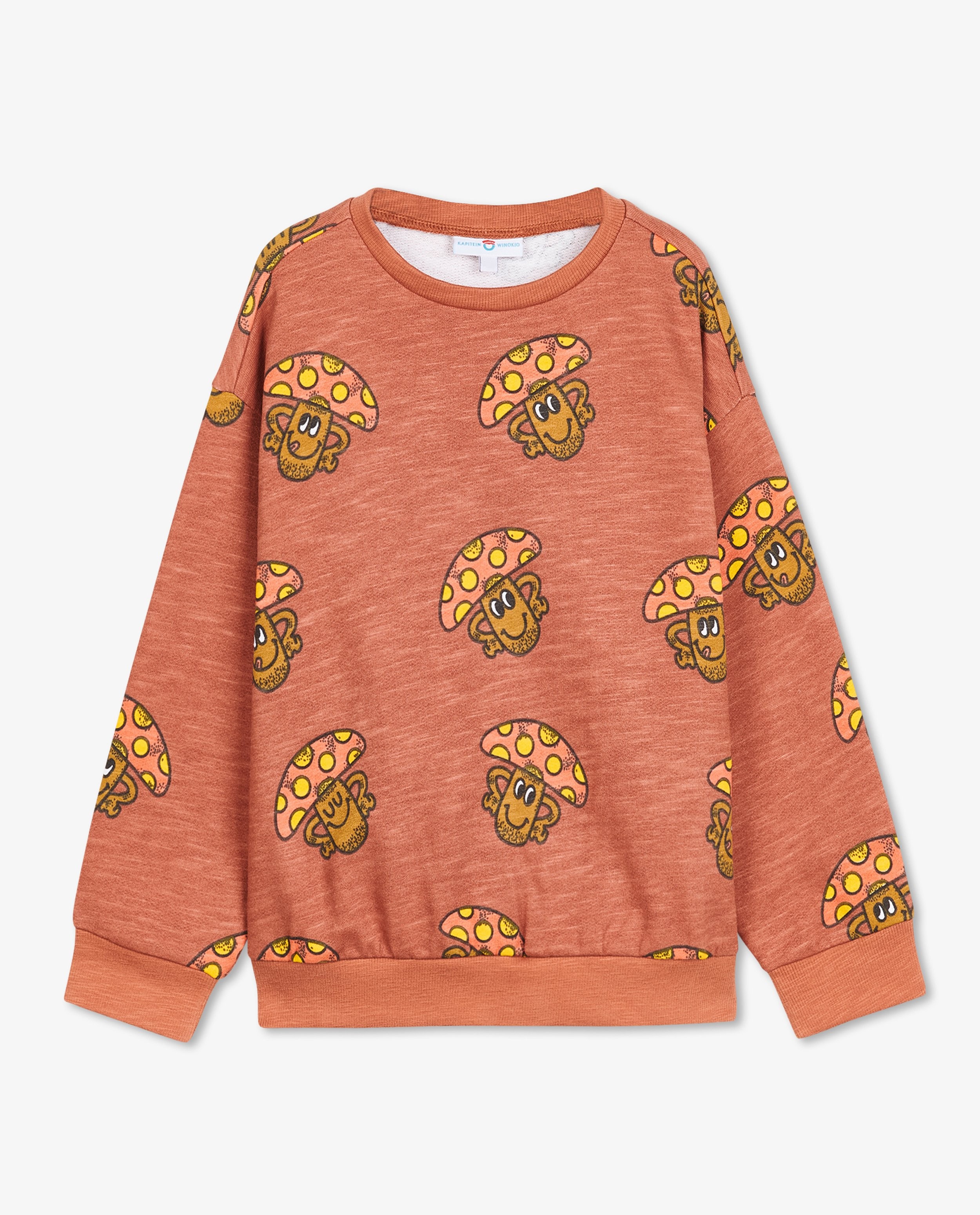 Sweaters - Sweater met paddenstoelprint