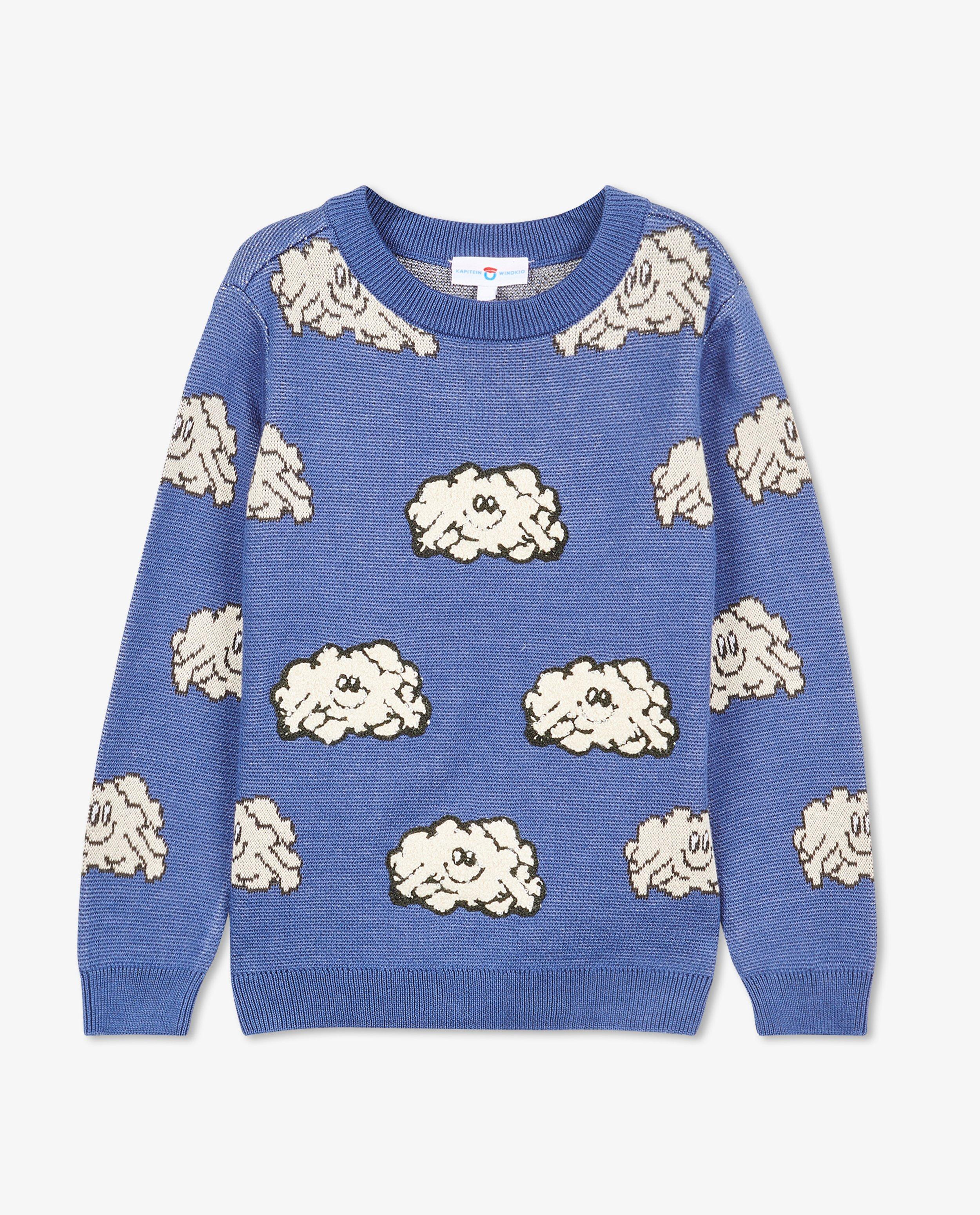 Truien - Trui met wolkenprint