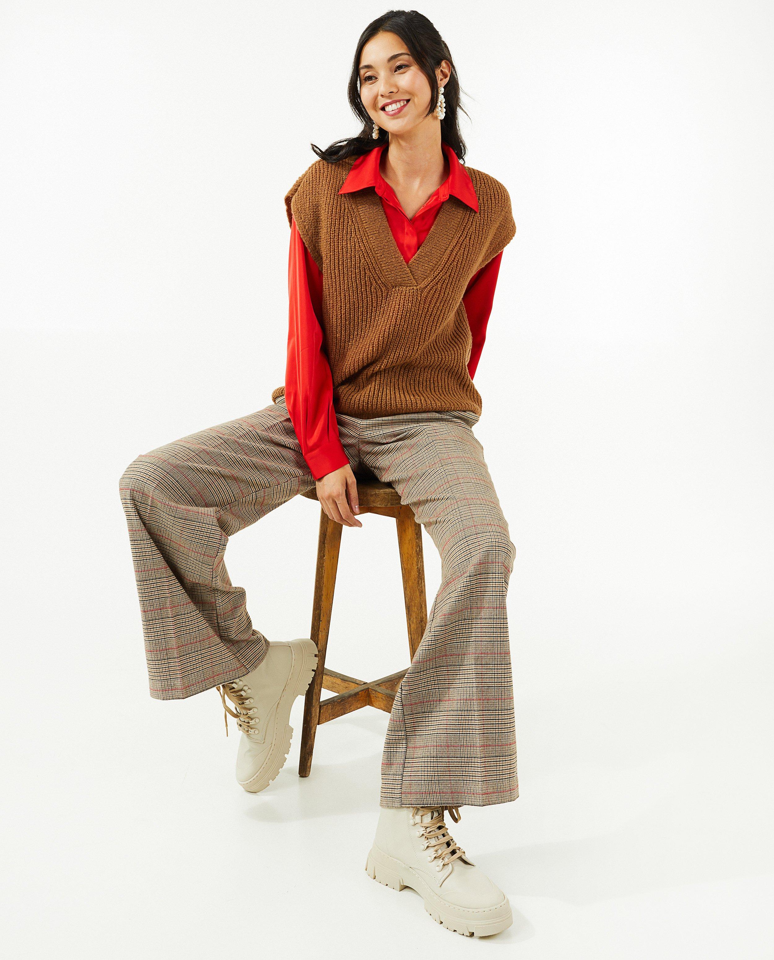 Pulls - Débardeur brun