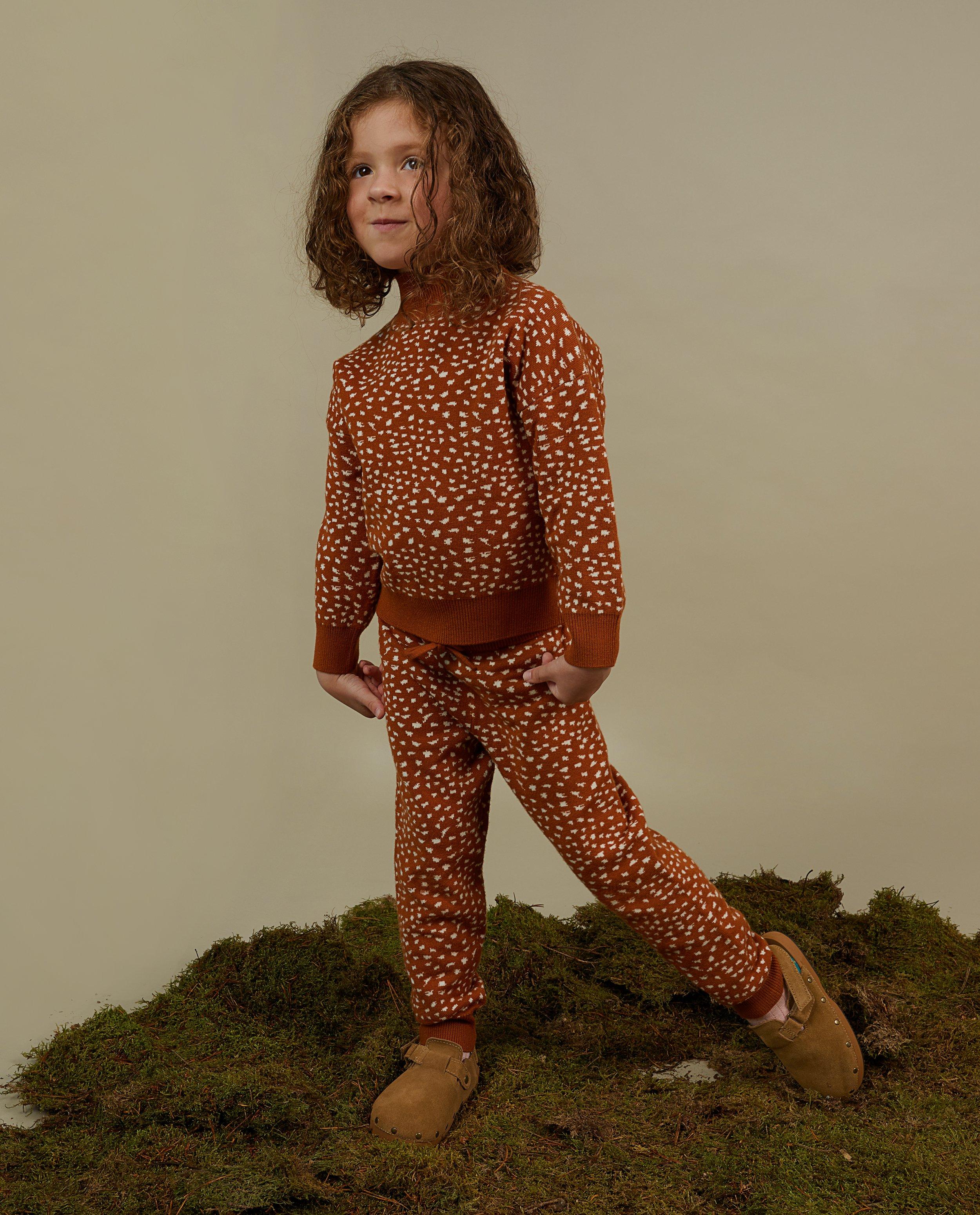 Pantalons - Pantalon en tricot à imprimé