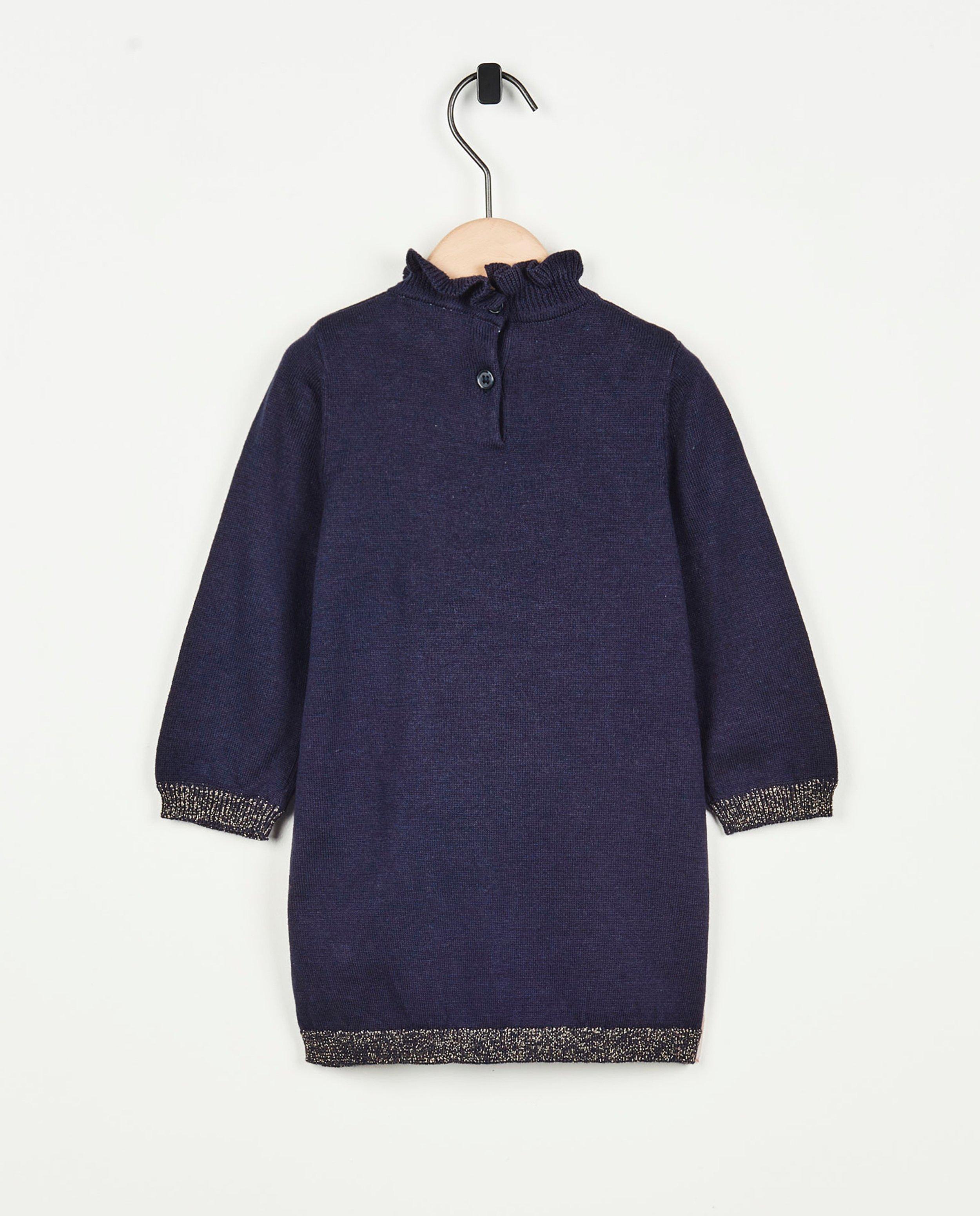 Robes - Robe en tricot avec des ruches