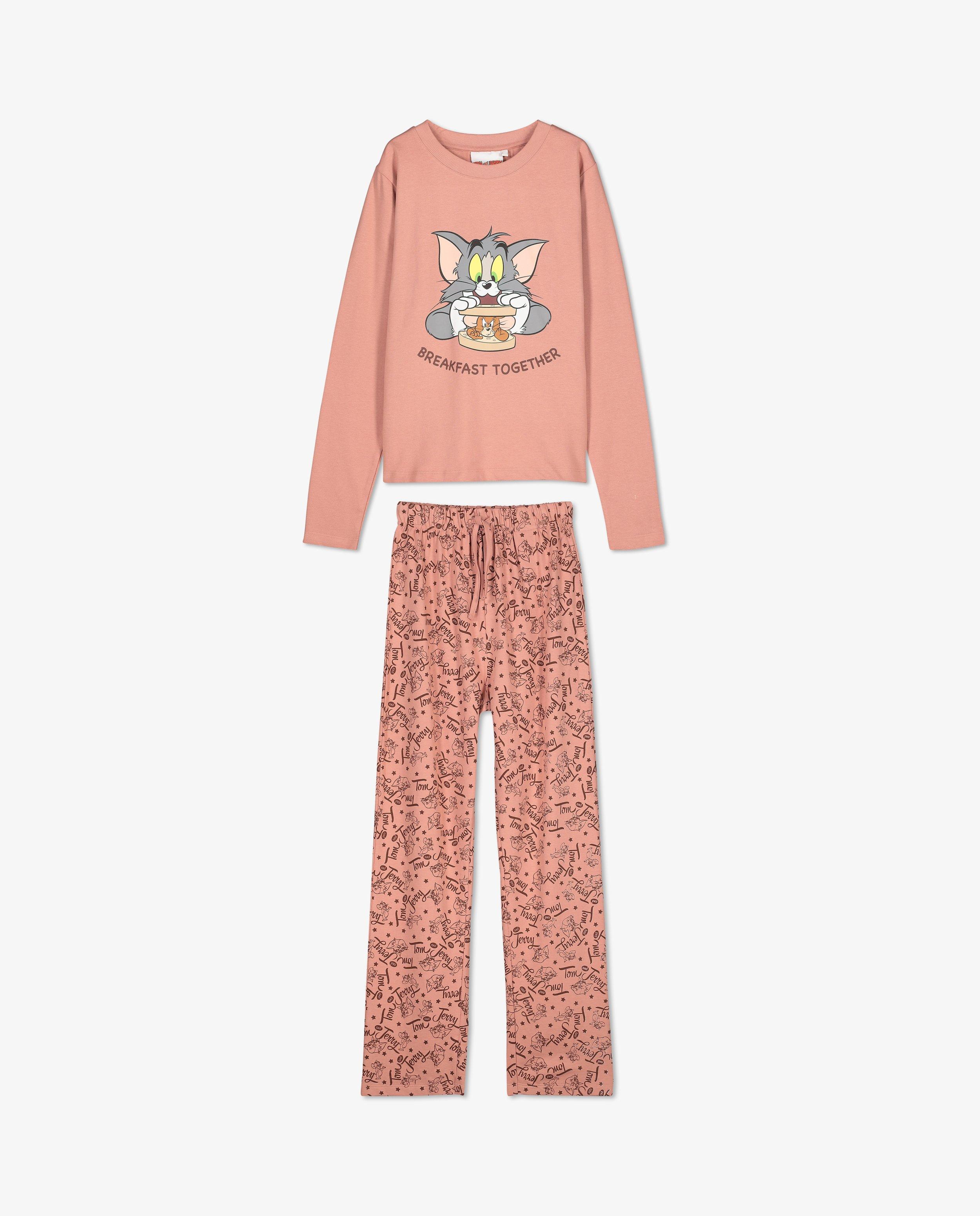 Nachtkleding - Roze Tom en Jerry-pyjama