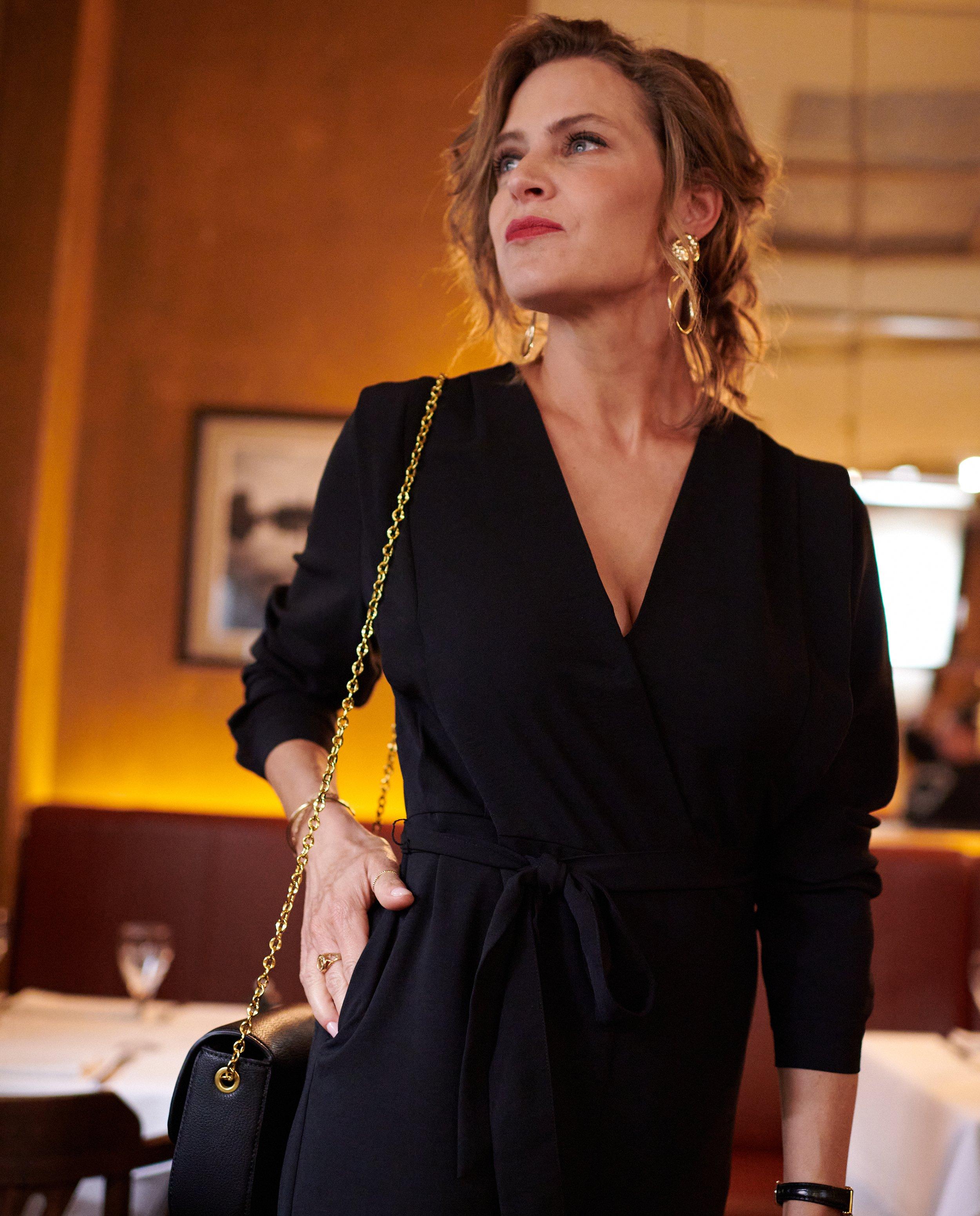 Zwart jumpsuit - null - Dina Tersago