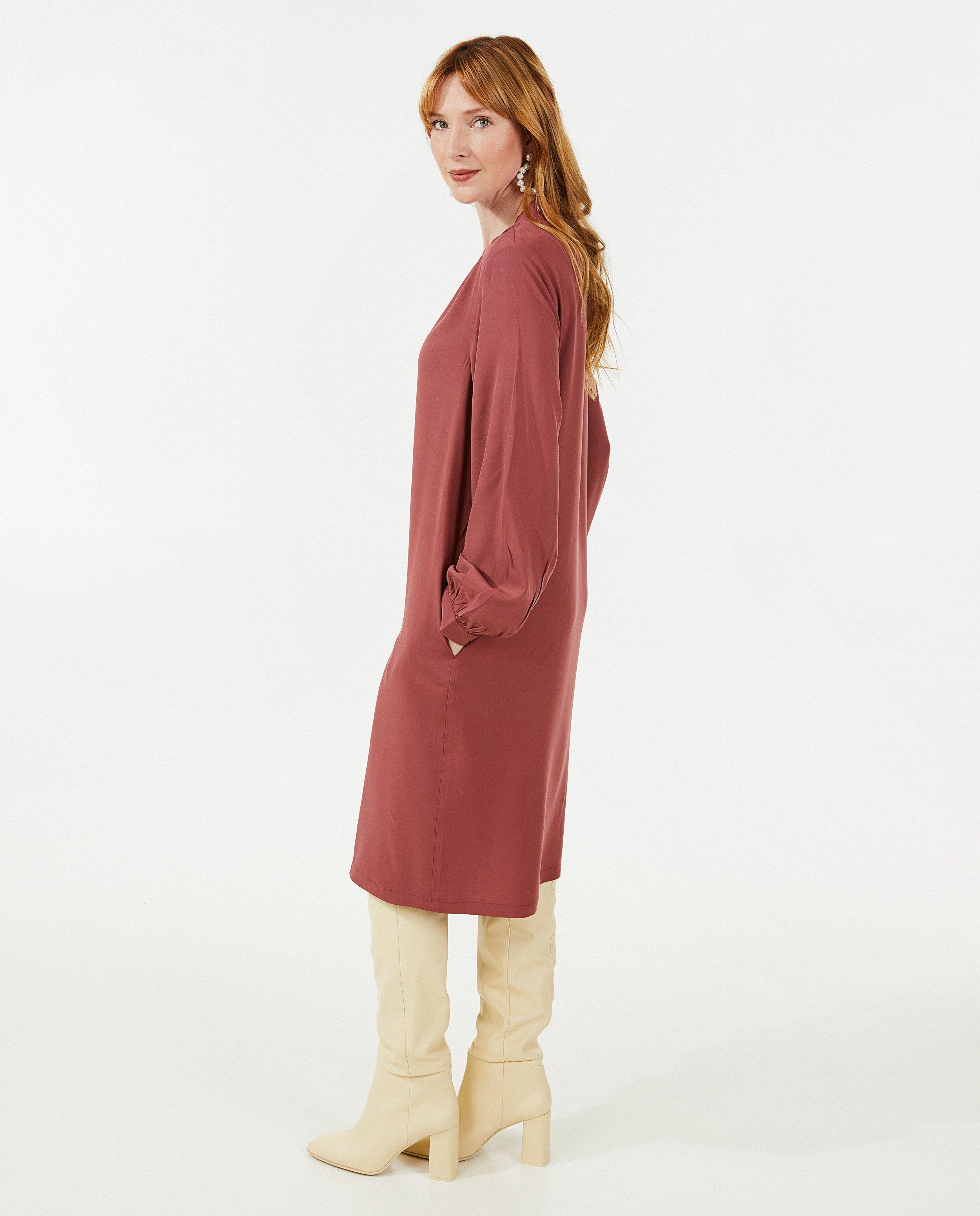 Robes - Robe chemisier en viscose EcoVero