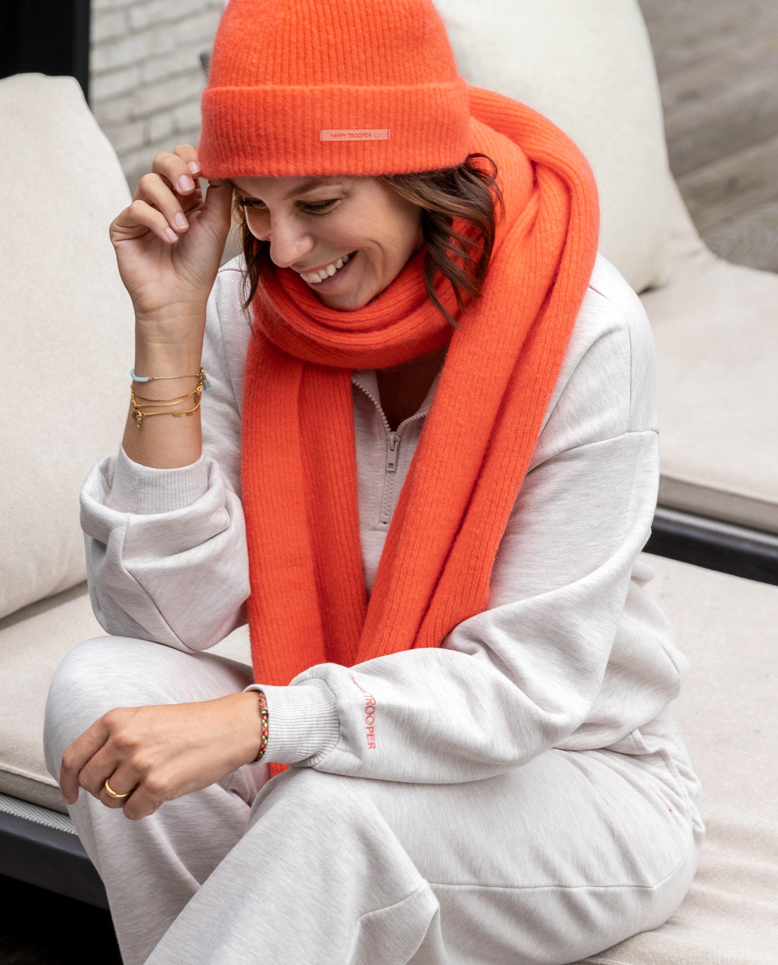 Oranje sjaal - Product Detail - rood - afbeelding nummer 1