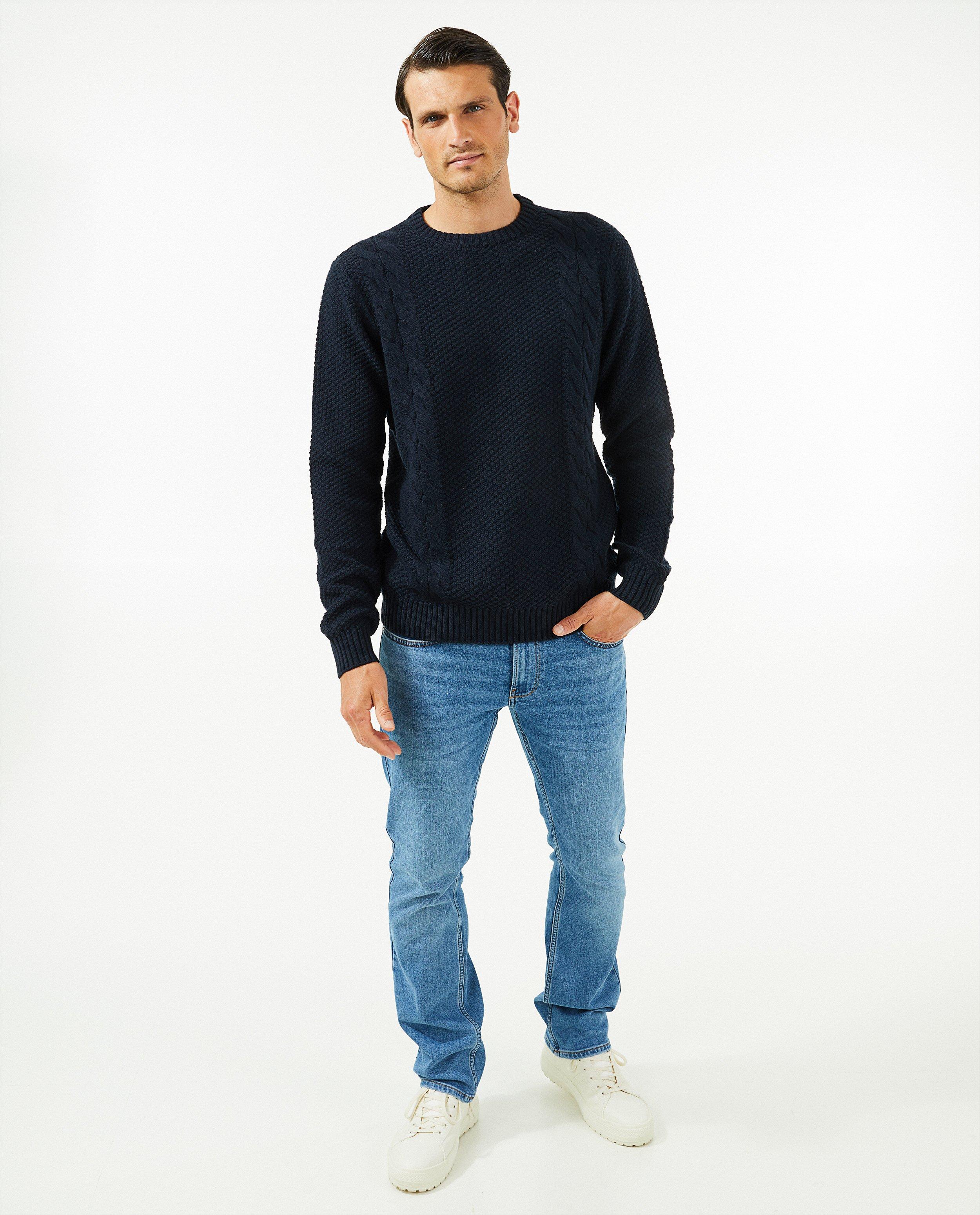 Pull à torsades beige - null - Quarterback