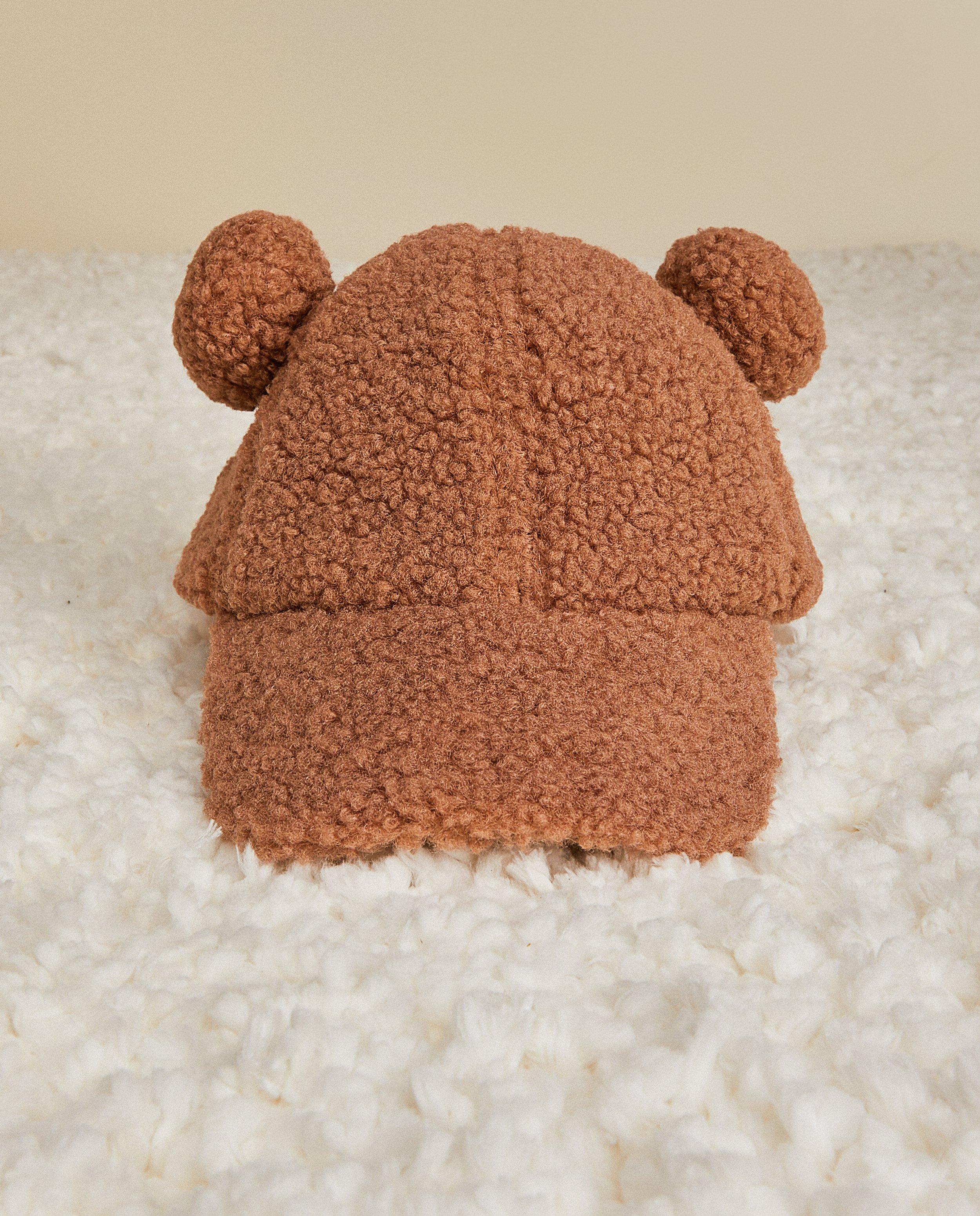 Bonneterie - Casquette en peluche personnalisable, bébés