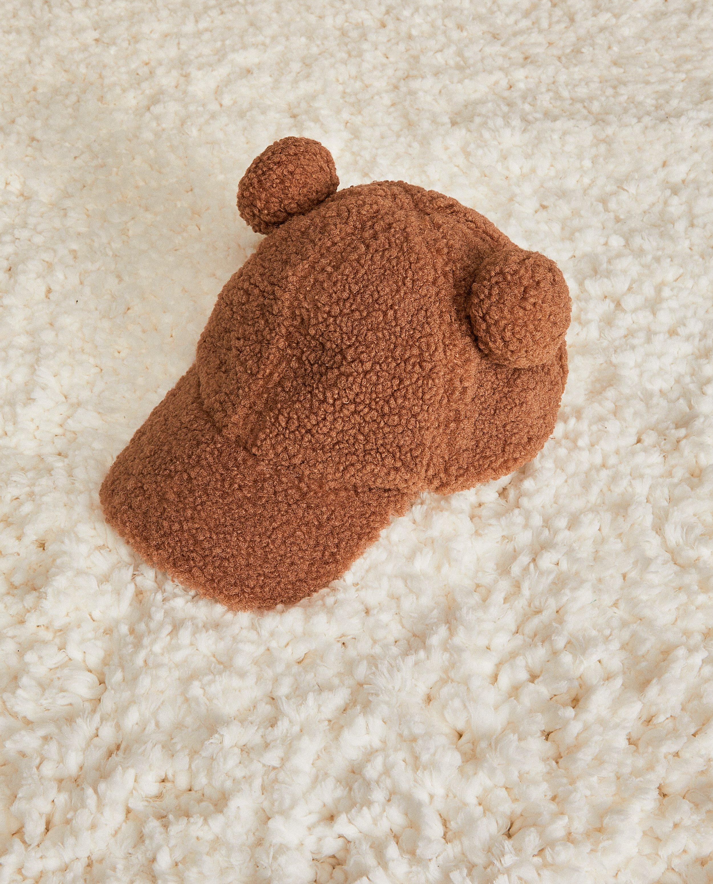 Bonneterie - Casquette en peluche personnalisable, bébés