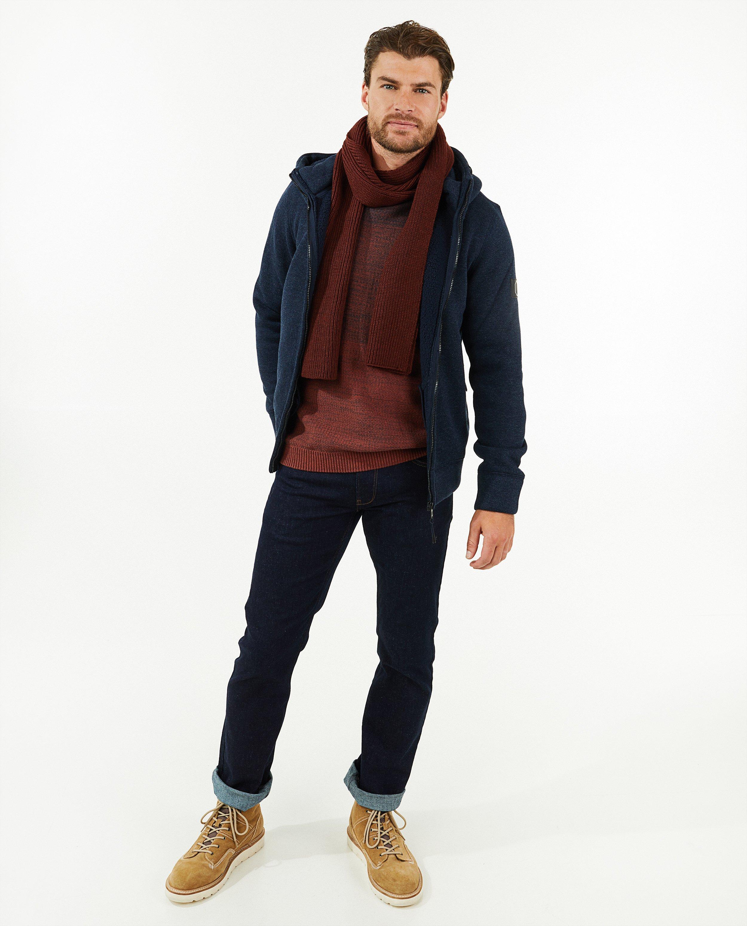 Sweatvest met teddy voering - Product Detail - donkerblauw - afbeelding nummer 1