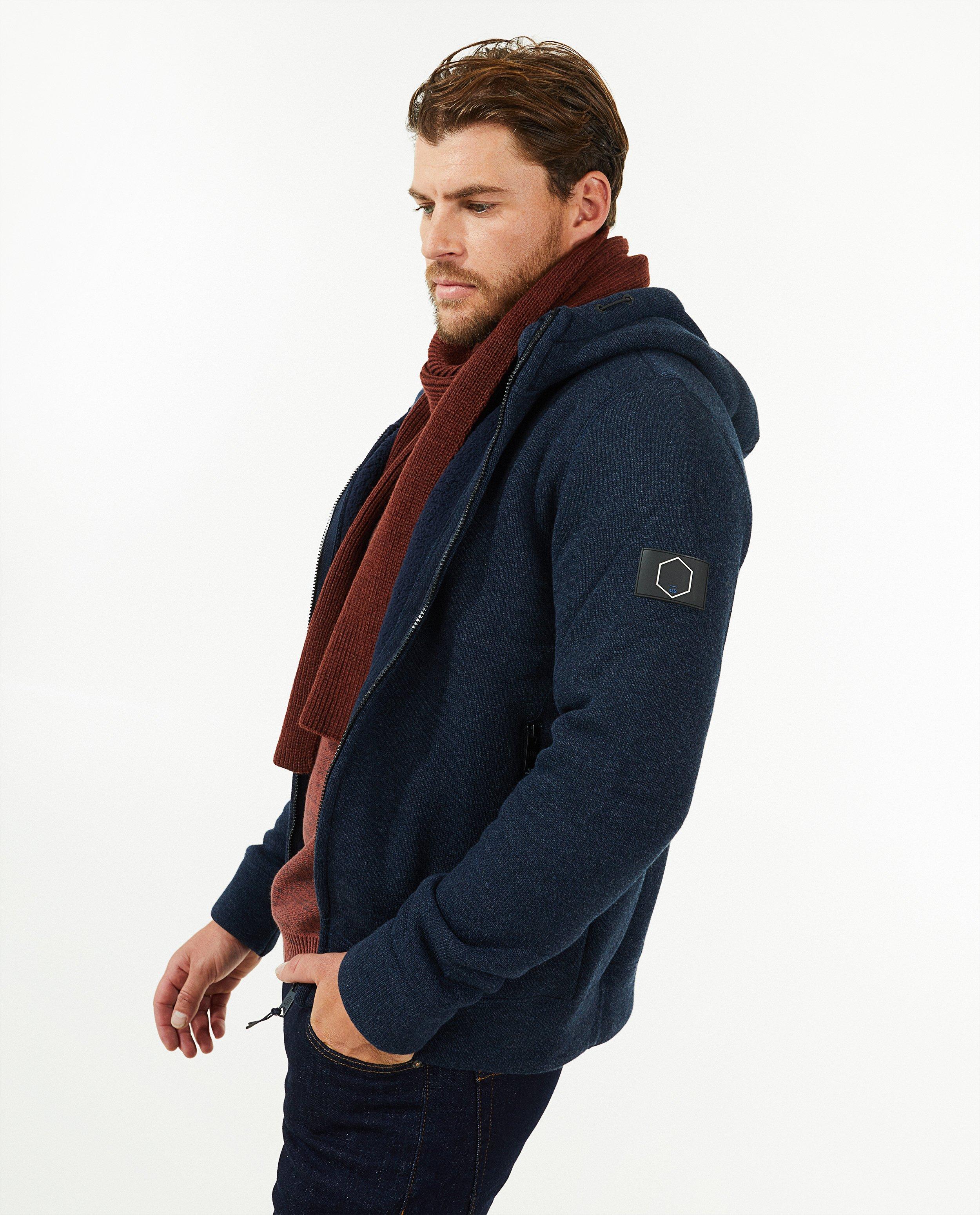 Sweatvest met teddy voering - Product Detail - donkerblauw - afbeelding nummer 2