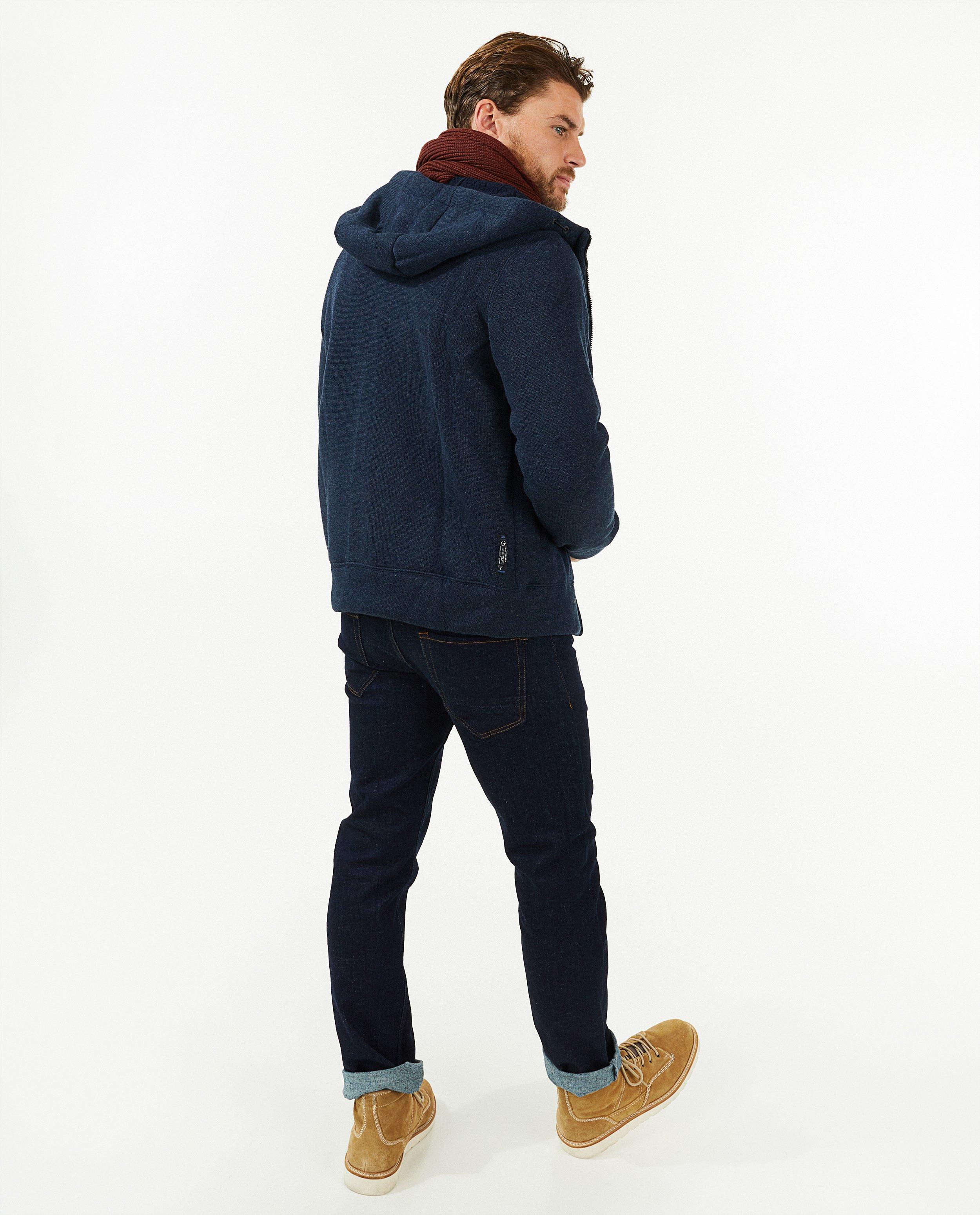 Sweatvest met teddy voering - Product Detail - donkerblauw - afbeelding nummer 3