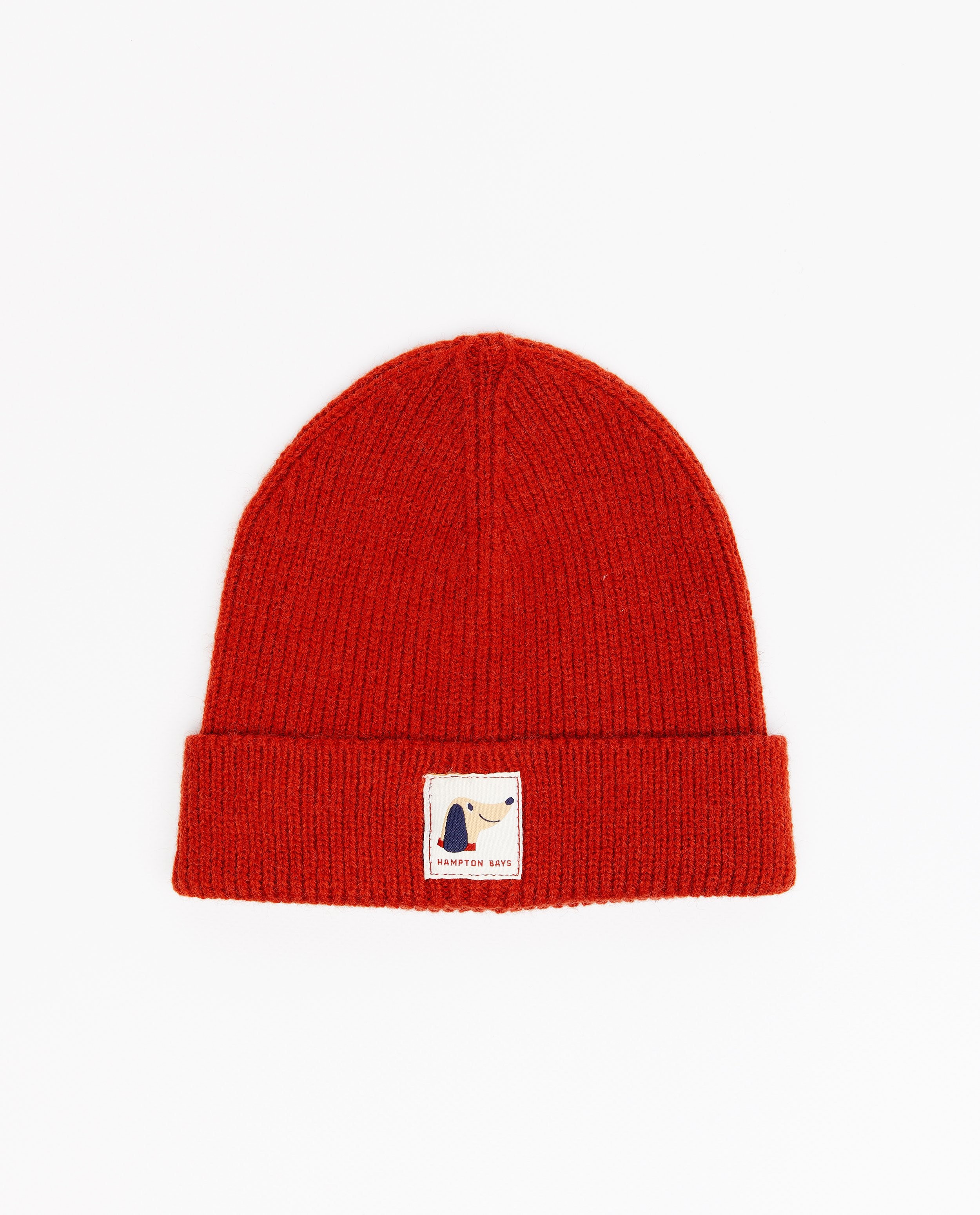 Bonneterie - Bonnet rouge en fin tricot