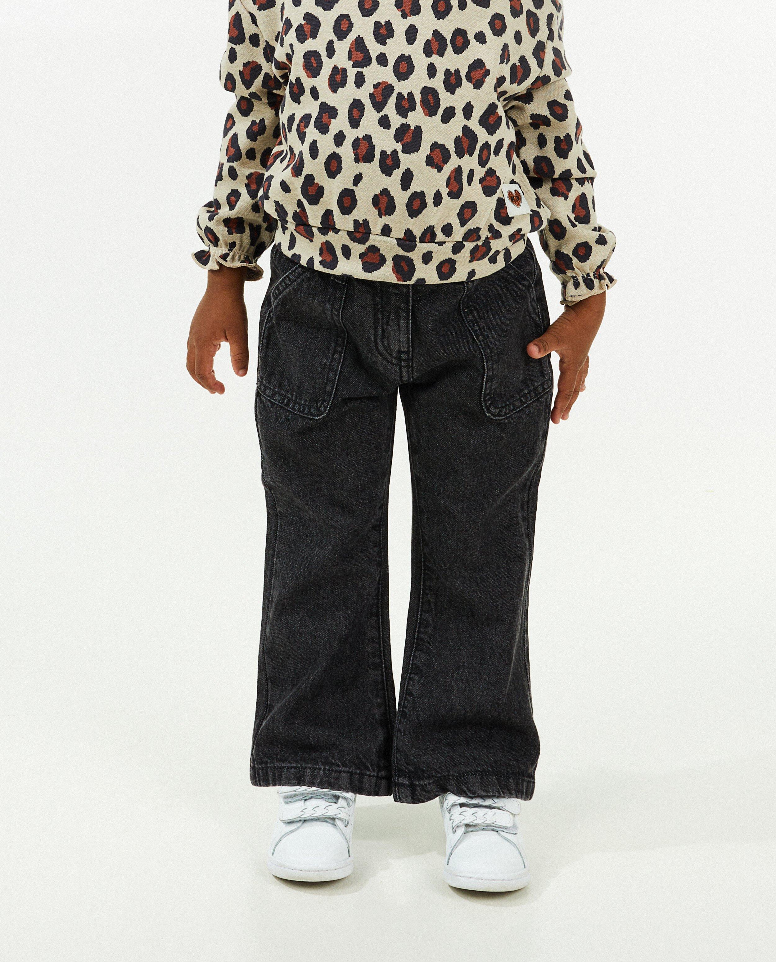 Jeans - Jeans gris foncé, coupe bootcut
