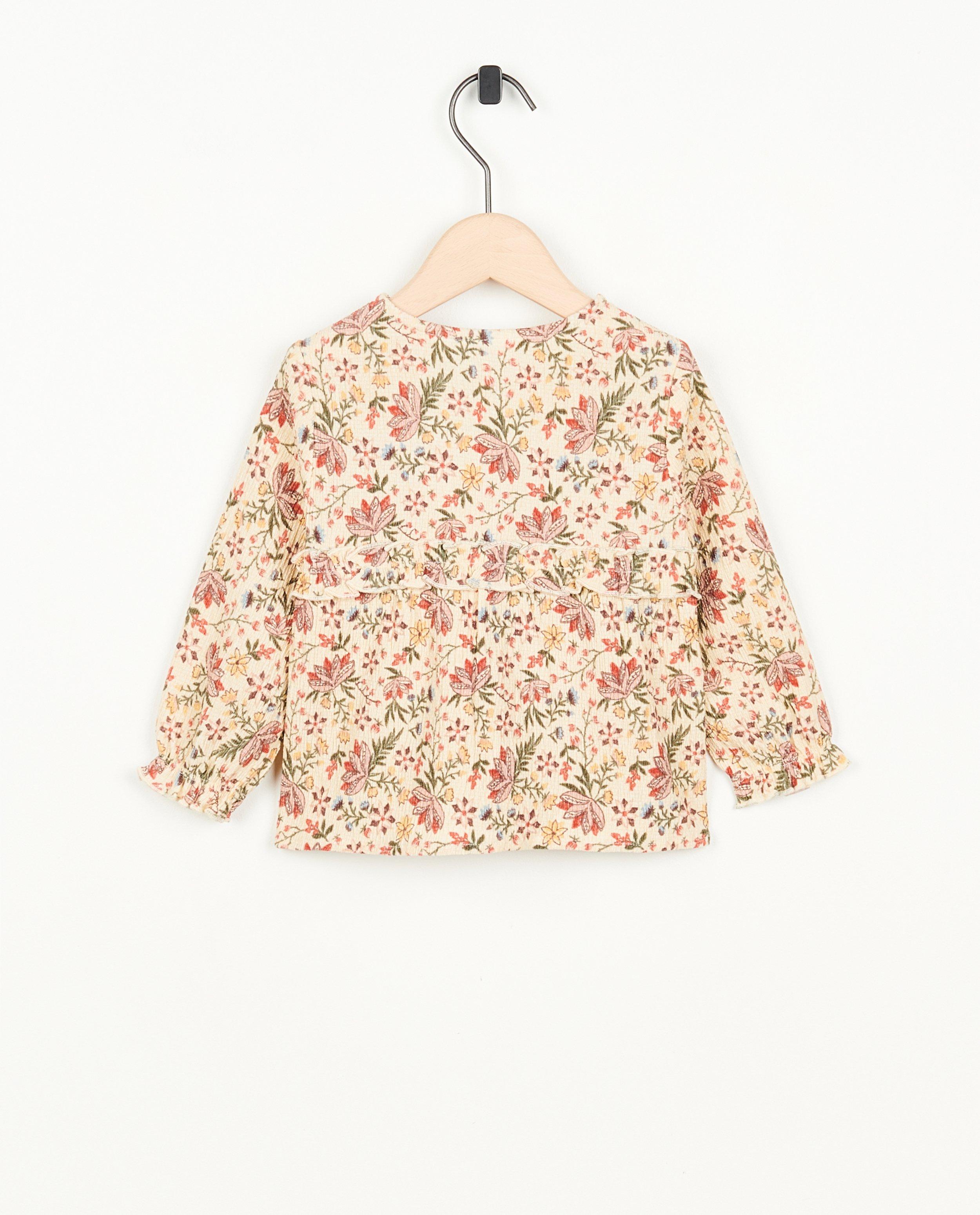 Blouse met bloemenprint - Product Detail - beige - afbeelding nummer 2