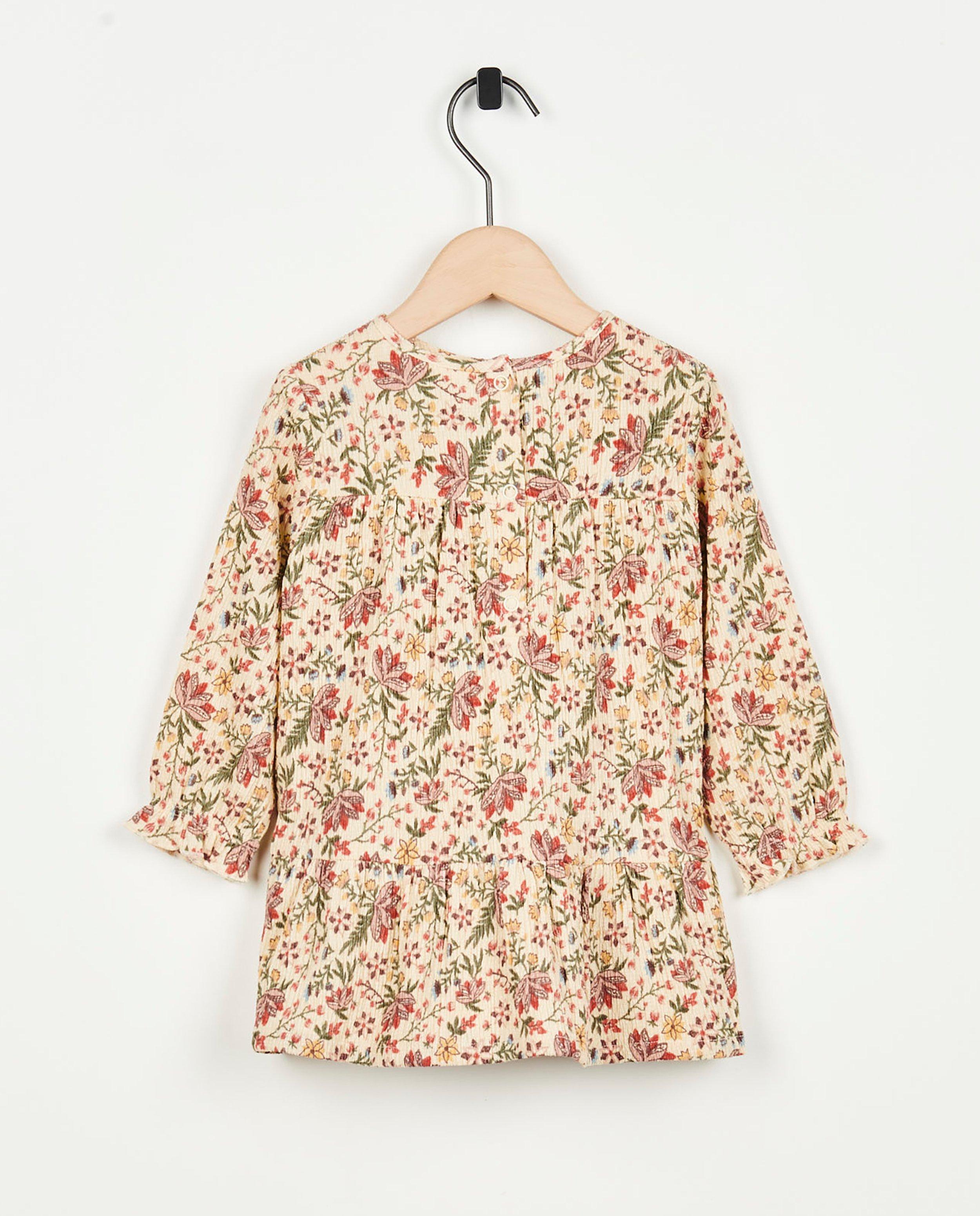 Kleedjes - Jurk met bloemenprint