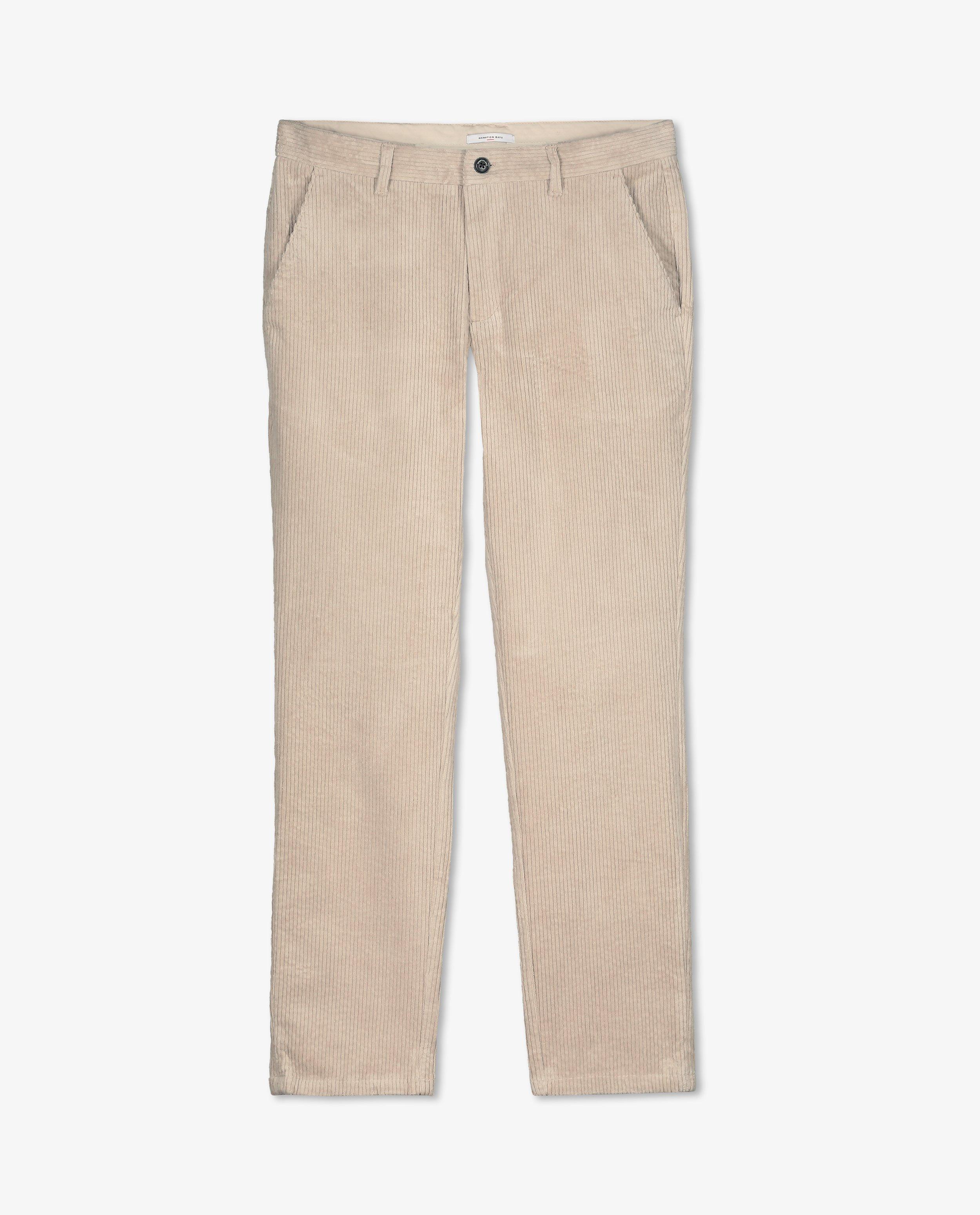 Pantalons - Pantalon en velours côtelé, coupe droite