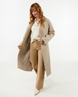 Manteaux d'hiver - Manteau en laine avec une ceinture à nouer