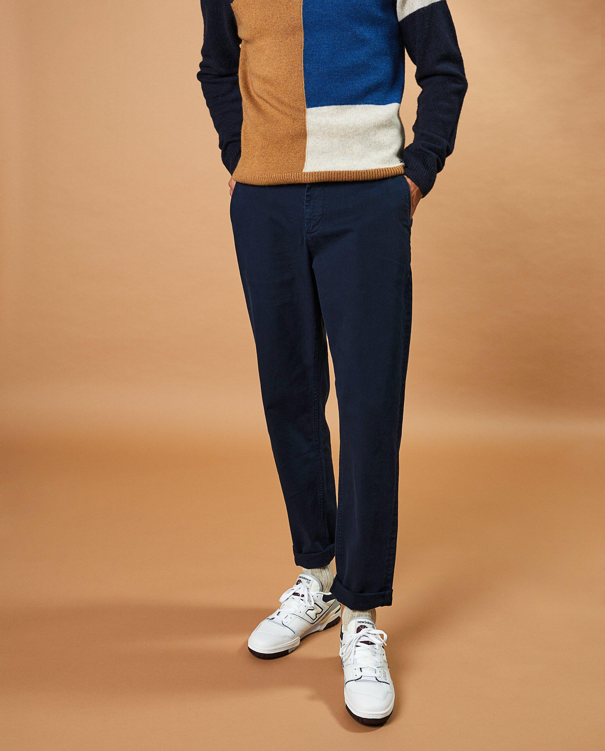 Broeken - Donkerblauwe broek
