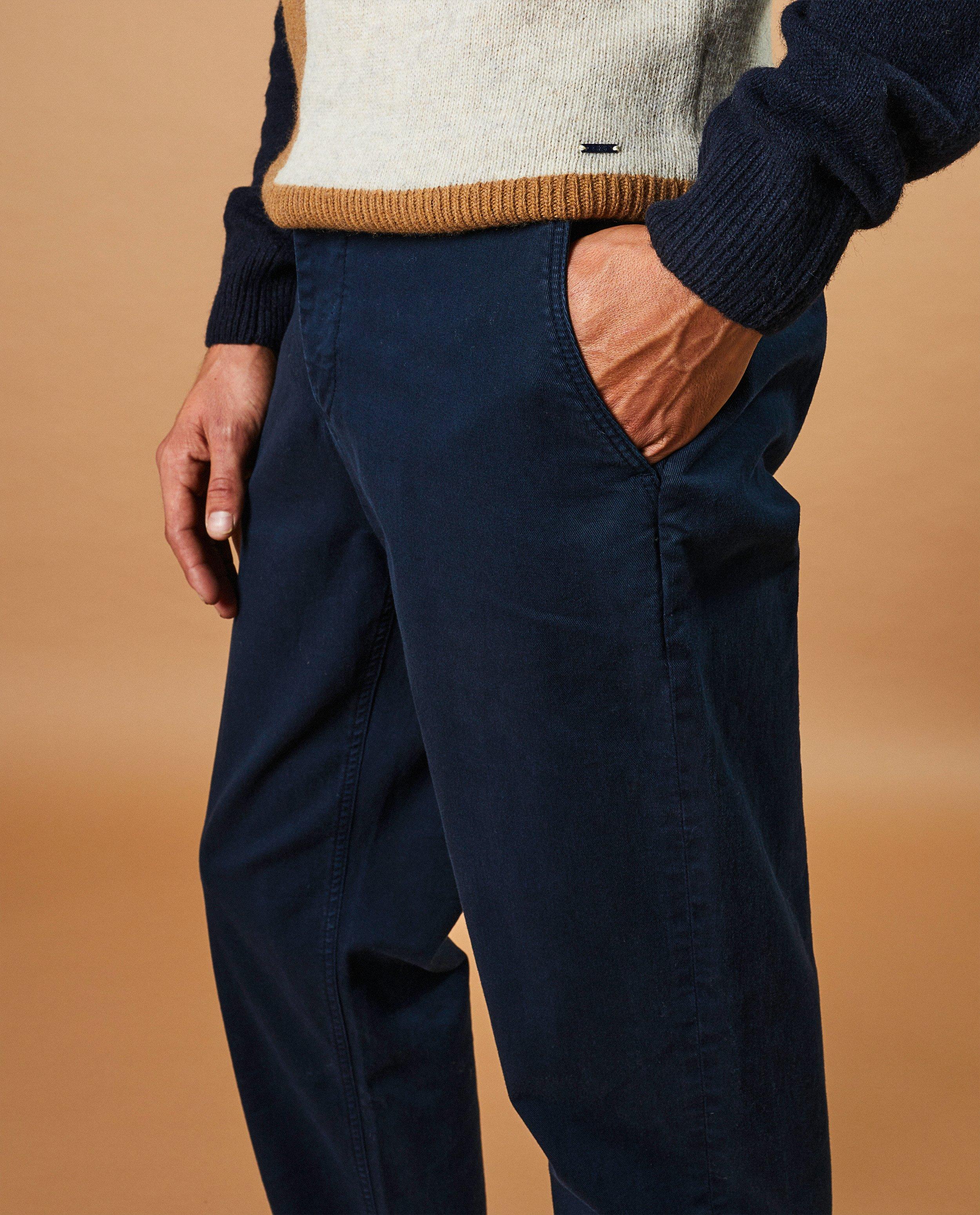 Broeken - Donkerblauwe broek