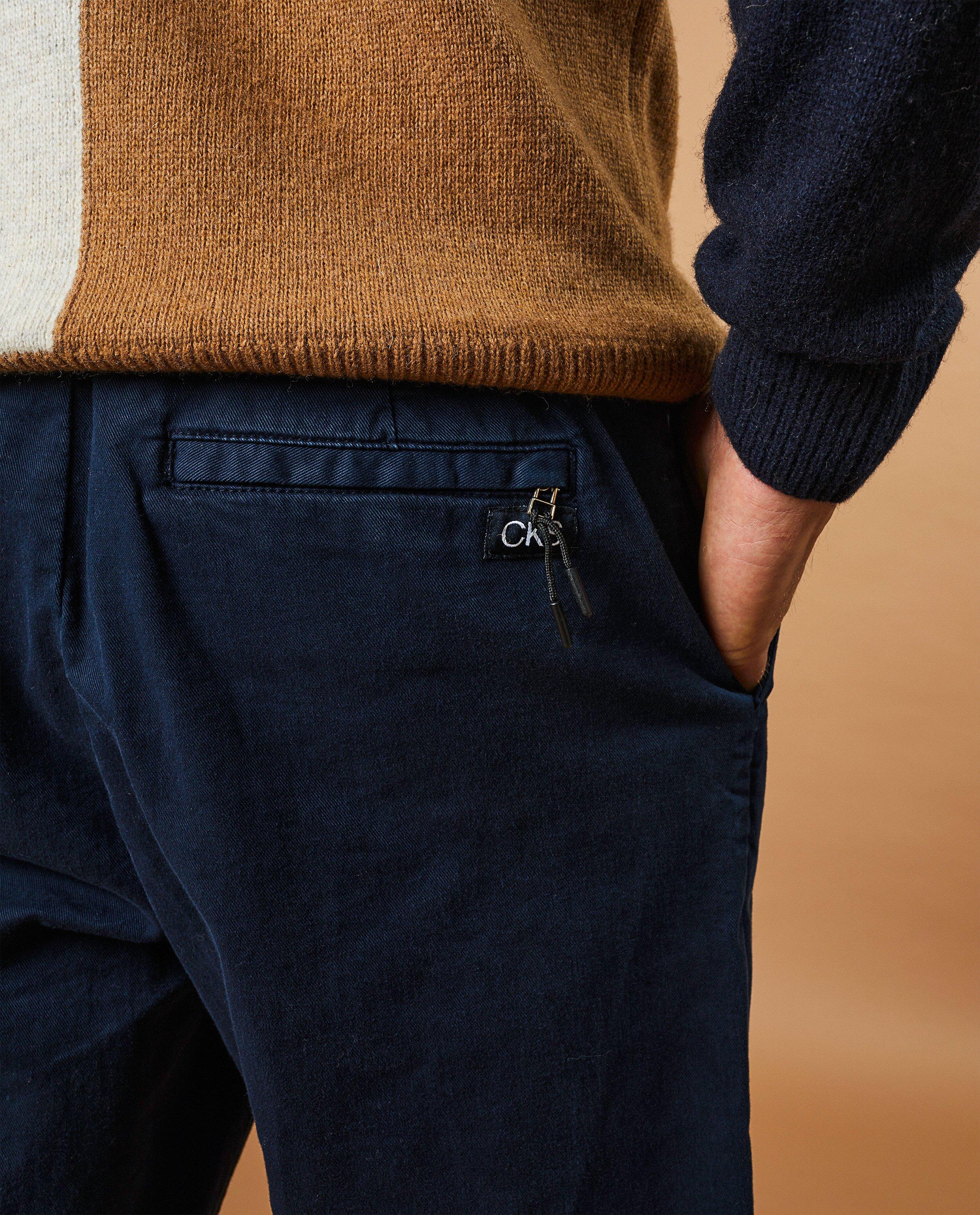 Pantalons - Pantalon bleu foncé