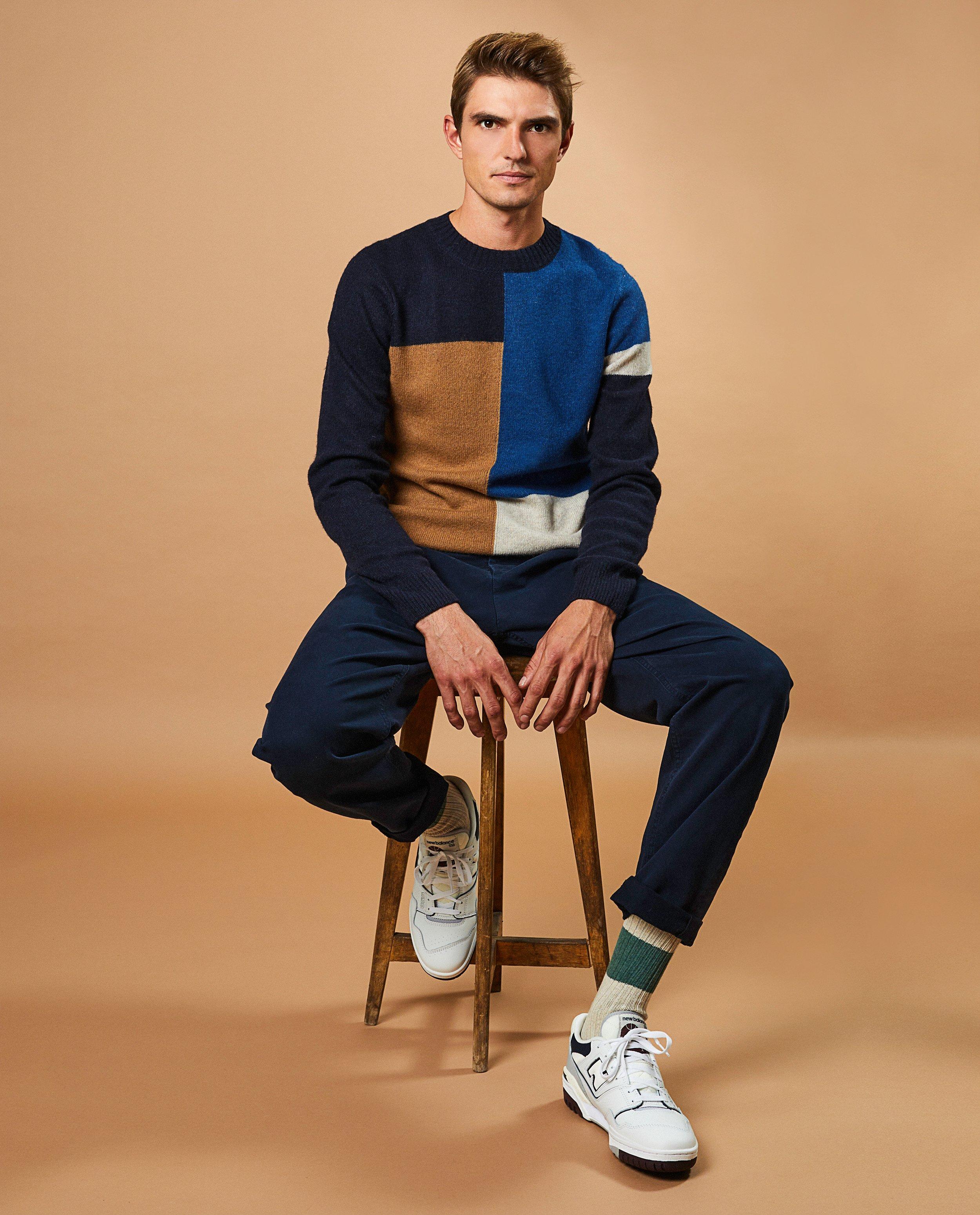 Broeken - Donkerblauwe broek