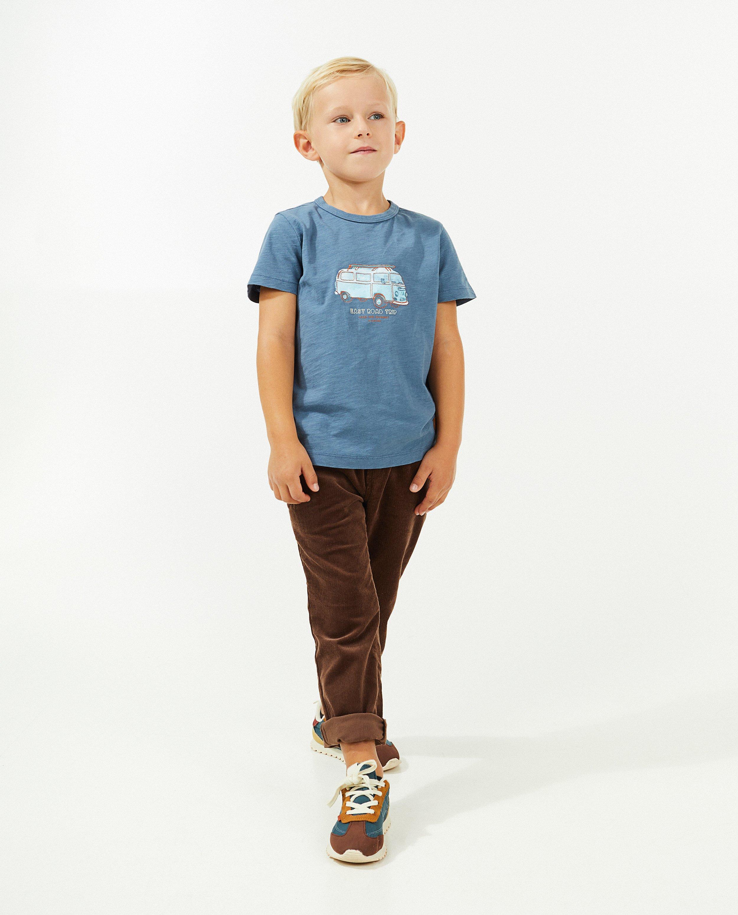 Ribfluwelen joggingbroek - null - Samson