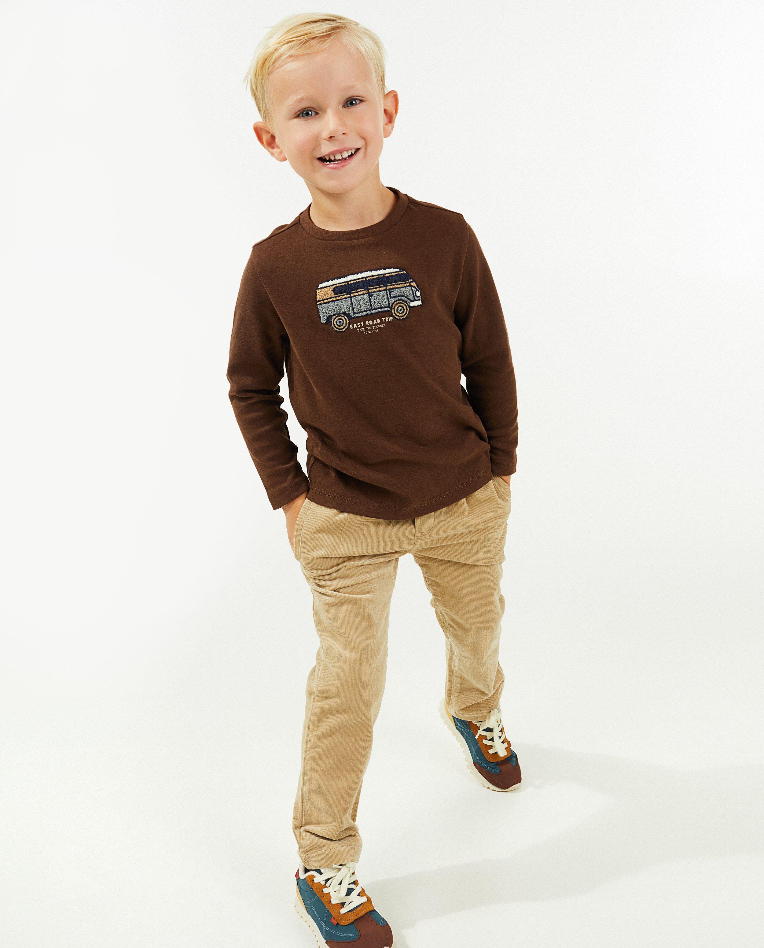 Ribfluwelen joggingbroek - null - Samson