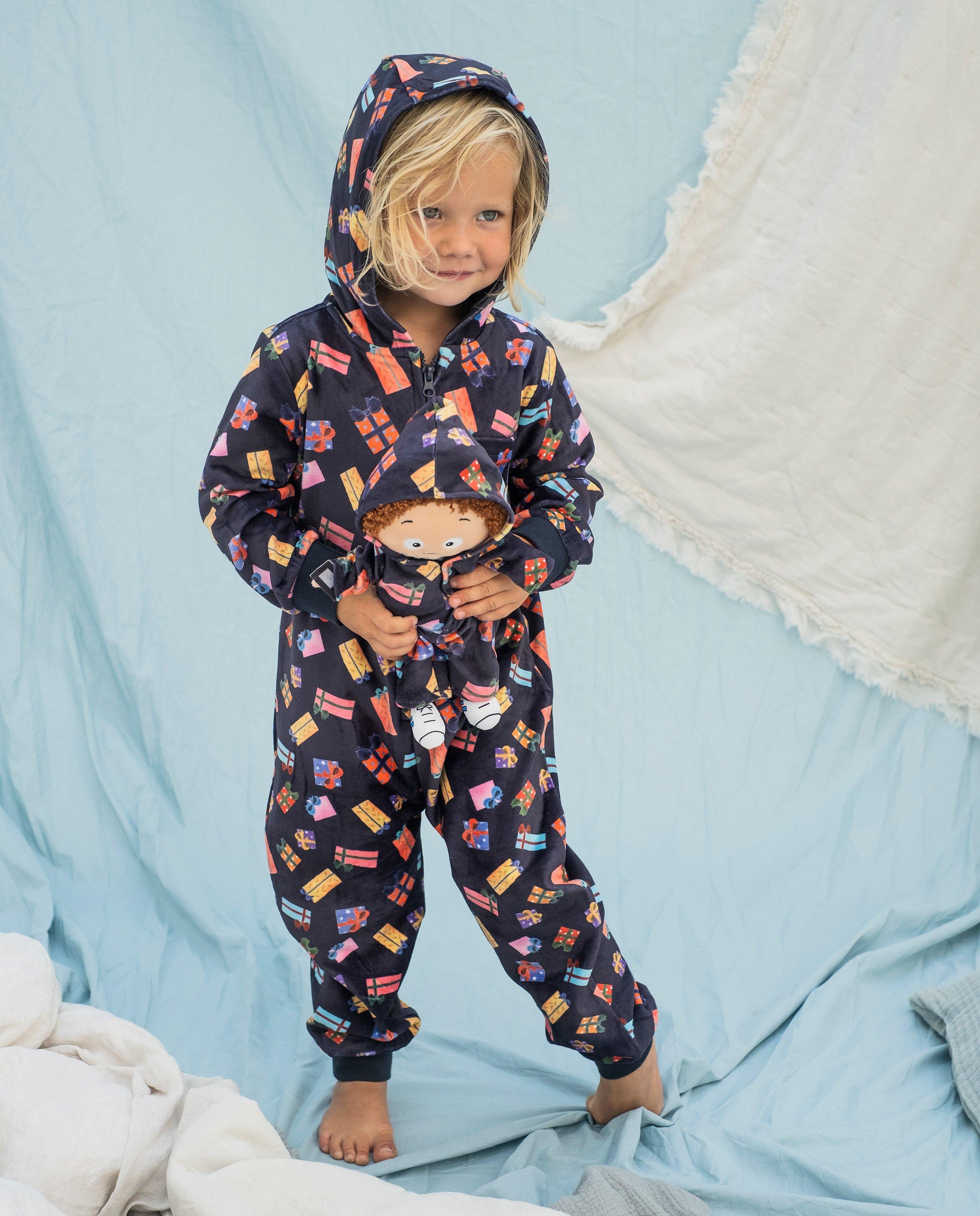 Nachtkleding - Onesie + poppenonesie