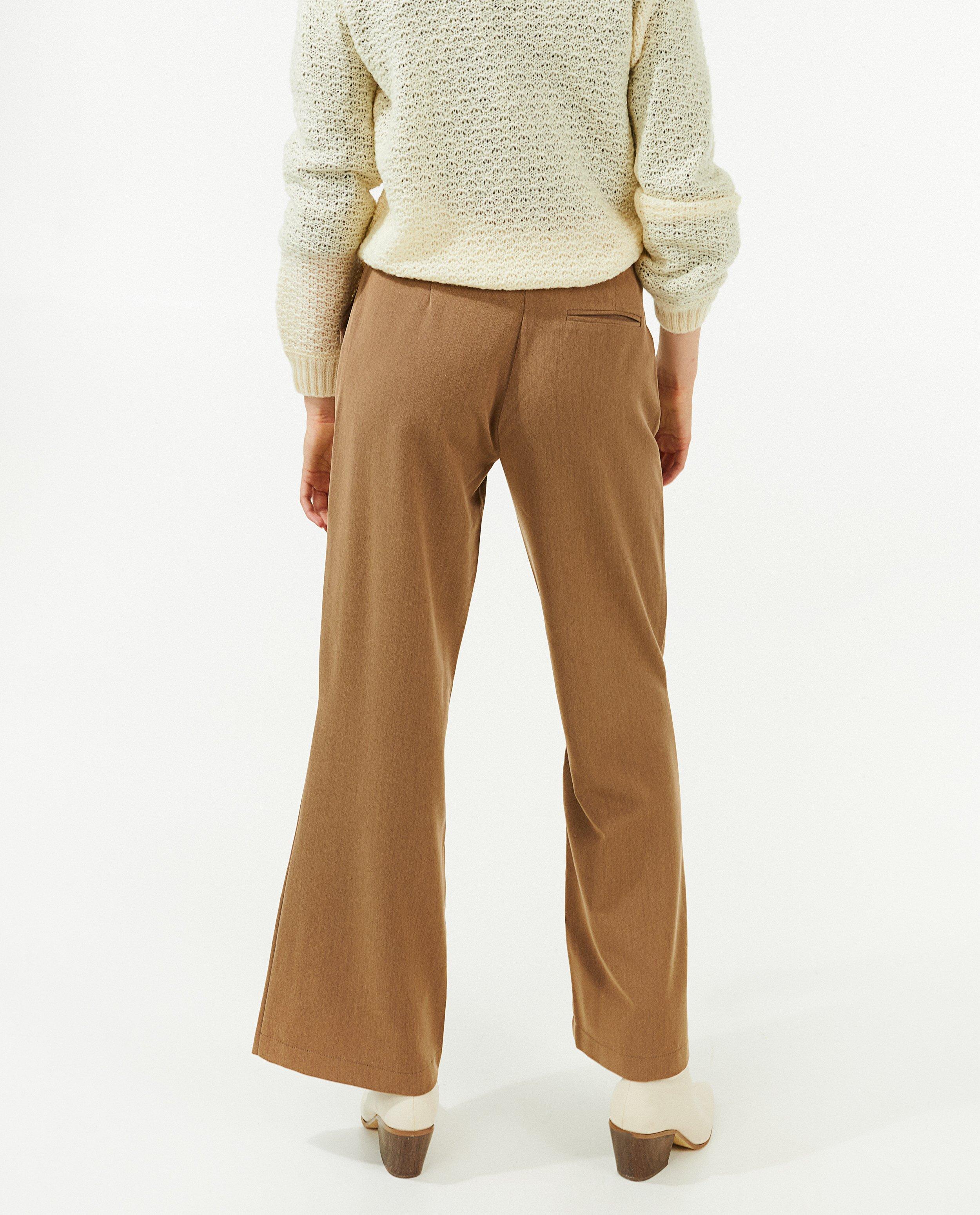Pantalons - Pantalon brun à pattes d’éléphant