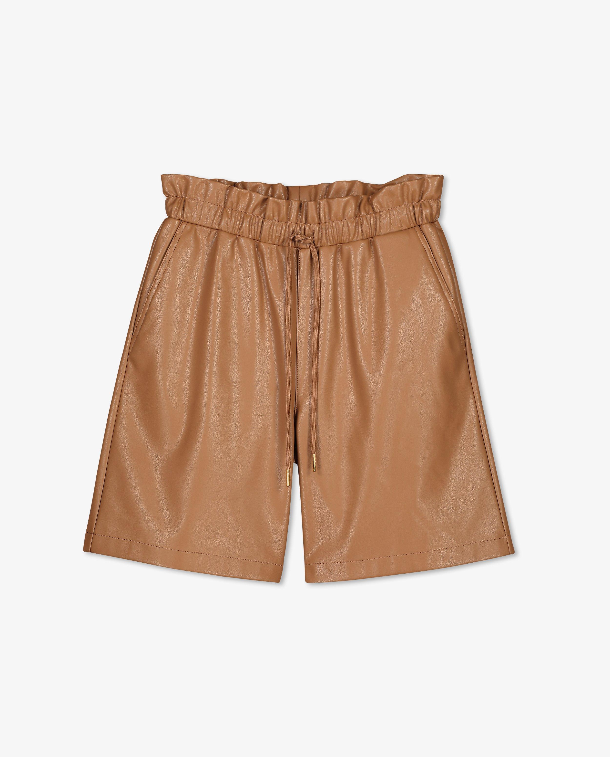 Faux leather bermuda - null - Sora