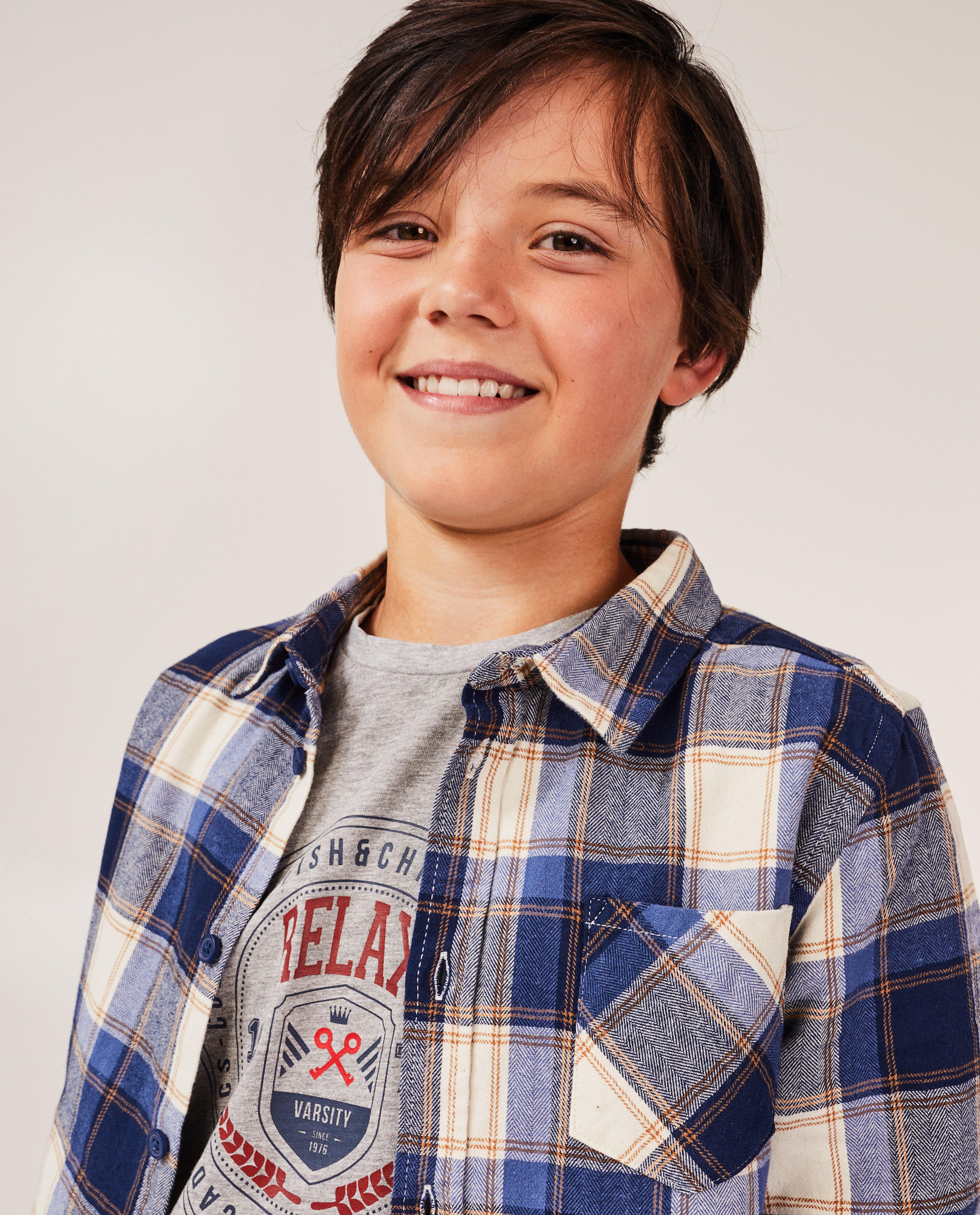 Hemden - Hemd met ruiten, 7-14 jaar