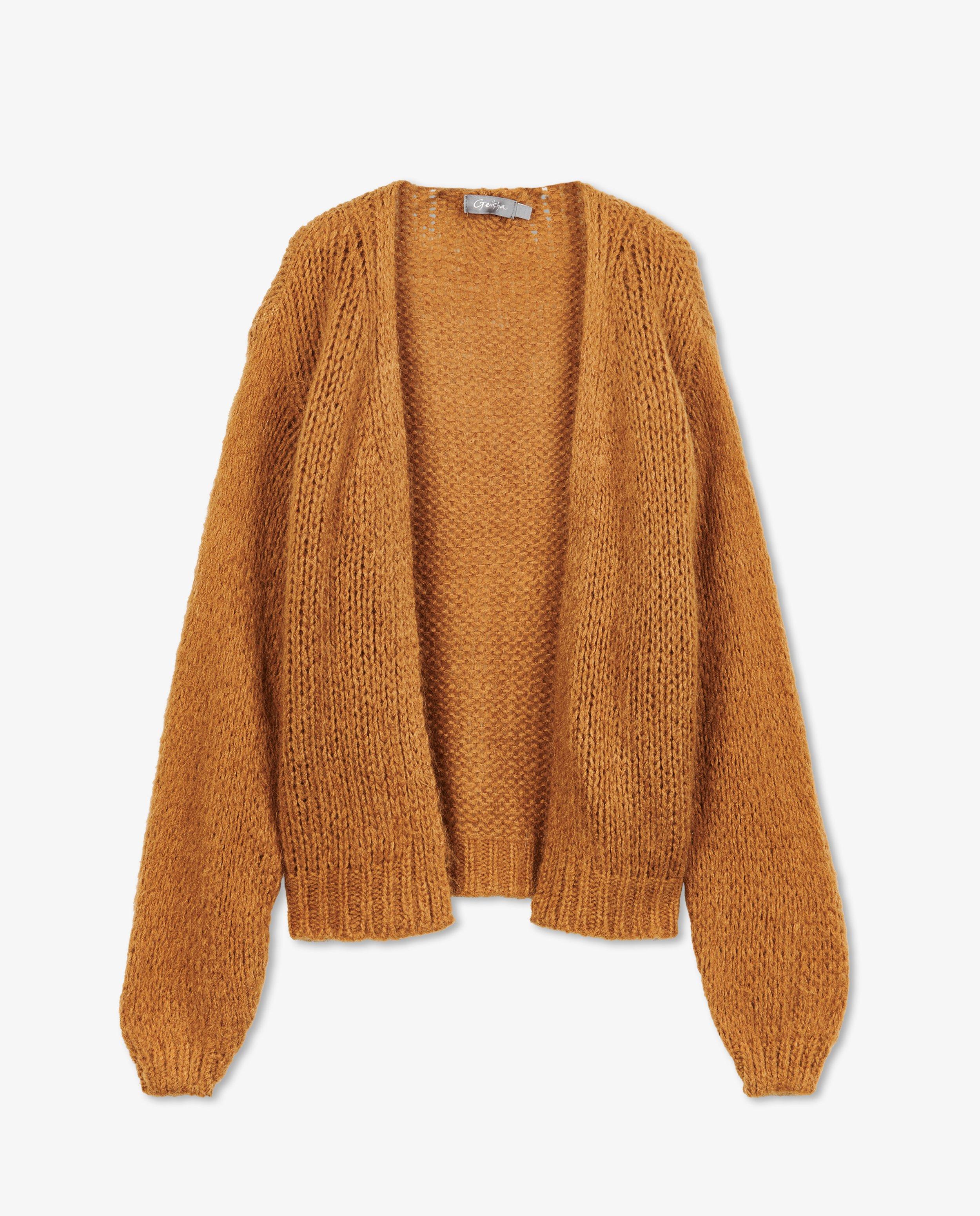Bruine cardigan - null - Geisha