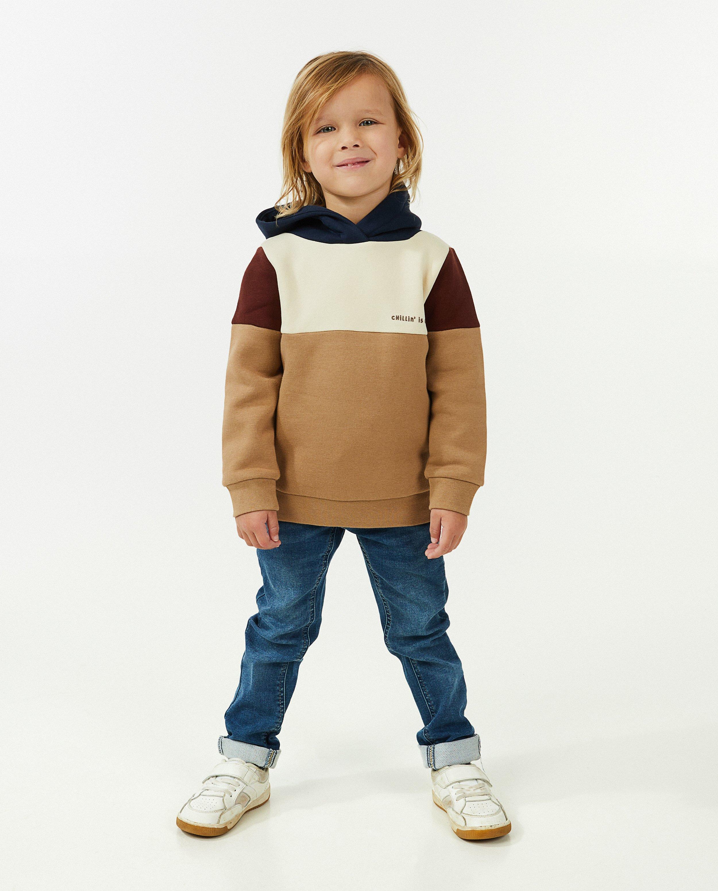 Sweater met color block - null - Kidz Nation