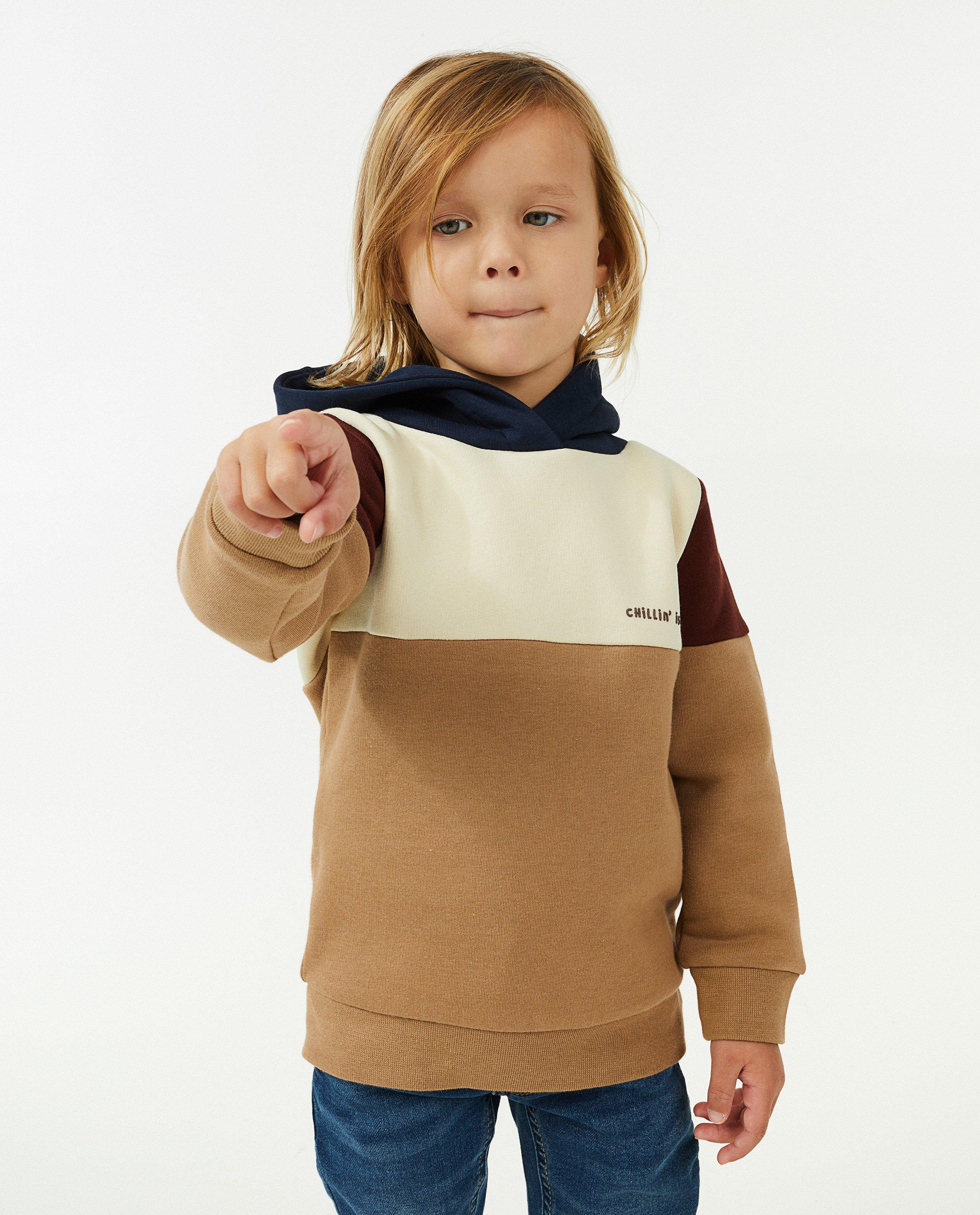 Sweaters - Sweater met color block